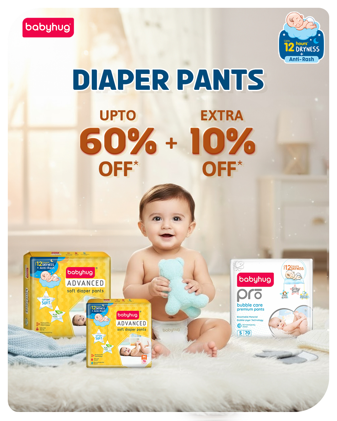 Babyhug Facebook ad