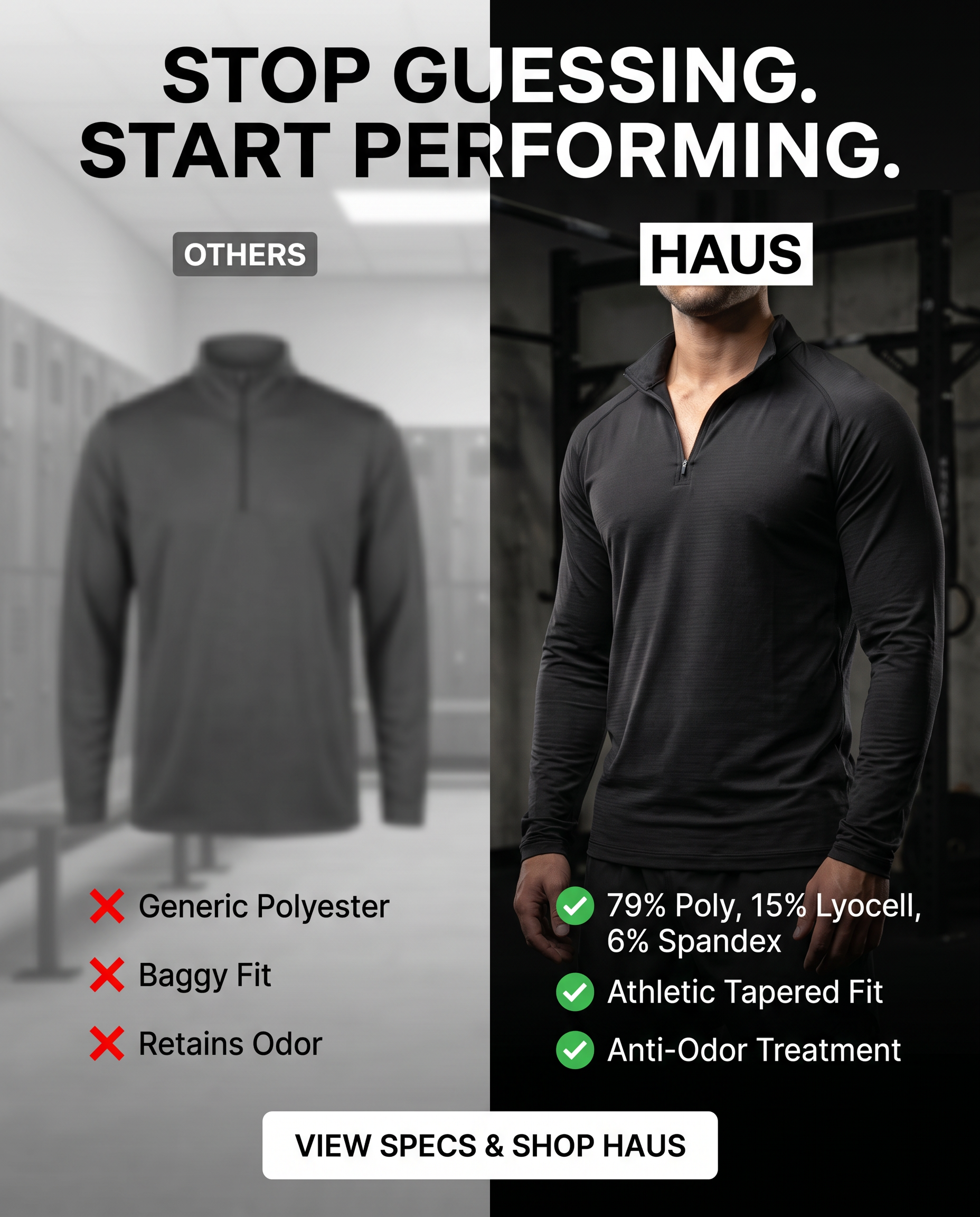 HAUS Facebook ad
