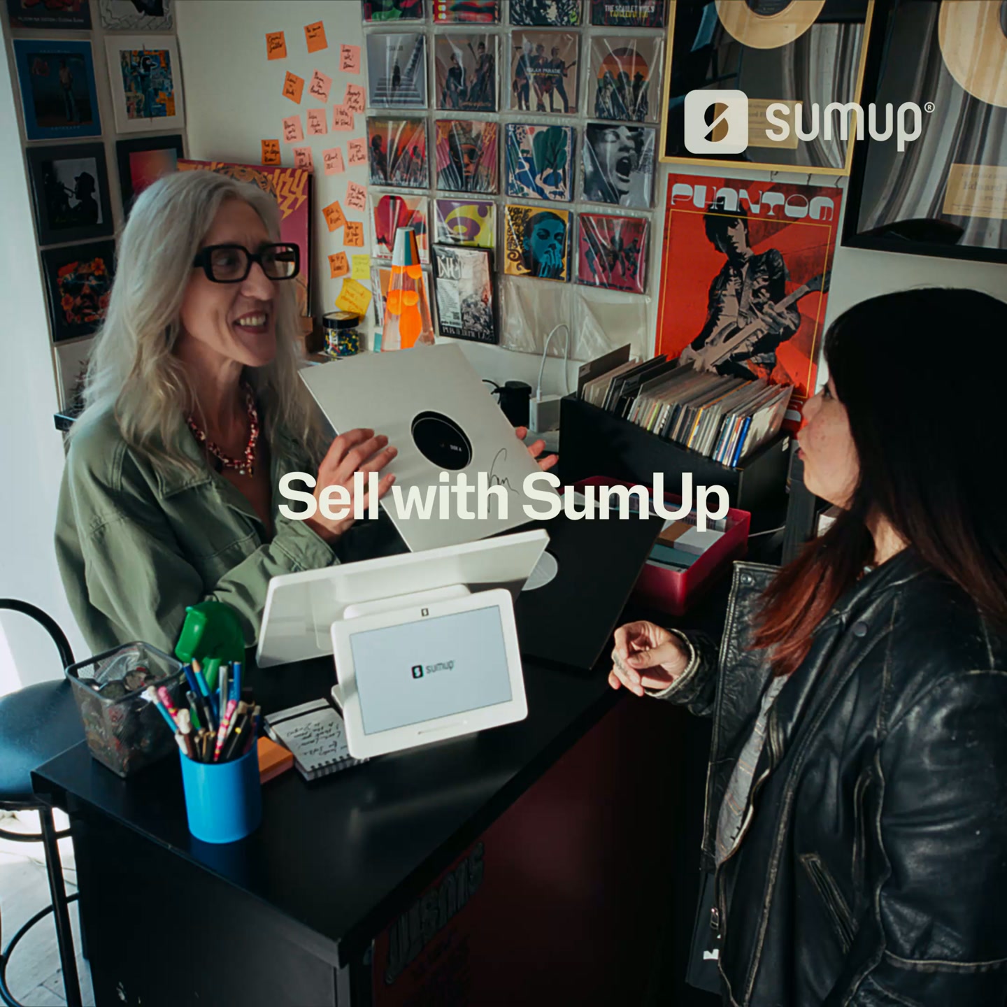SumUp Facebook ad: For local business & local life