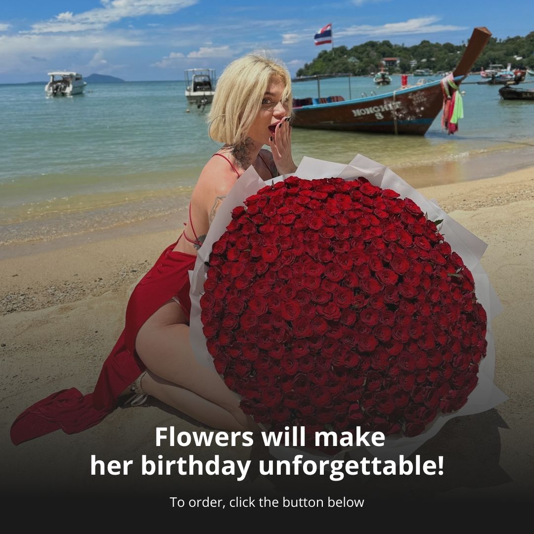 Huge Flowers Bali Facebook ad: Give the birthday girl a bouquet that becomes…