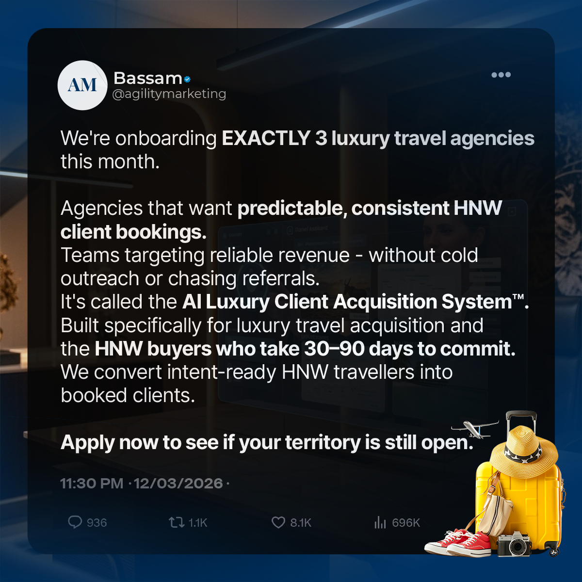 Agility Marketing Facebook ad