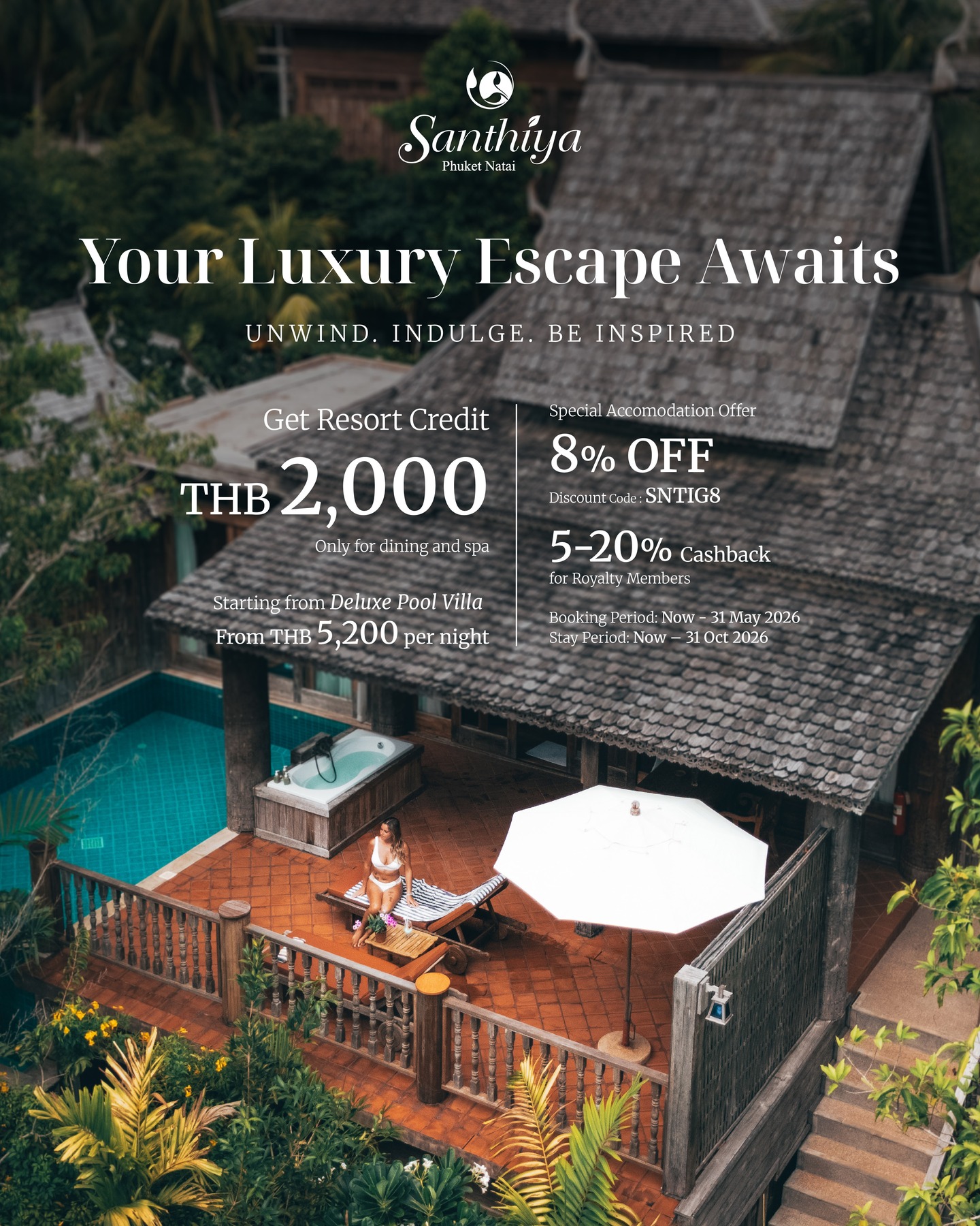 Santhiya Phuket Natai Resort & Spa Facebook ad