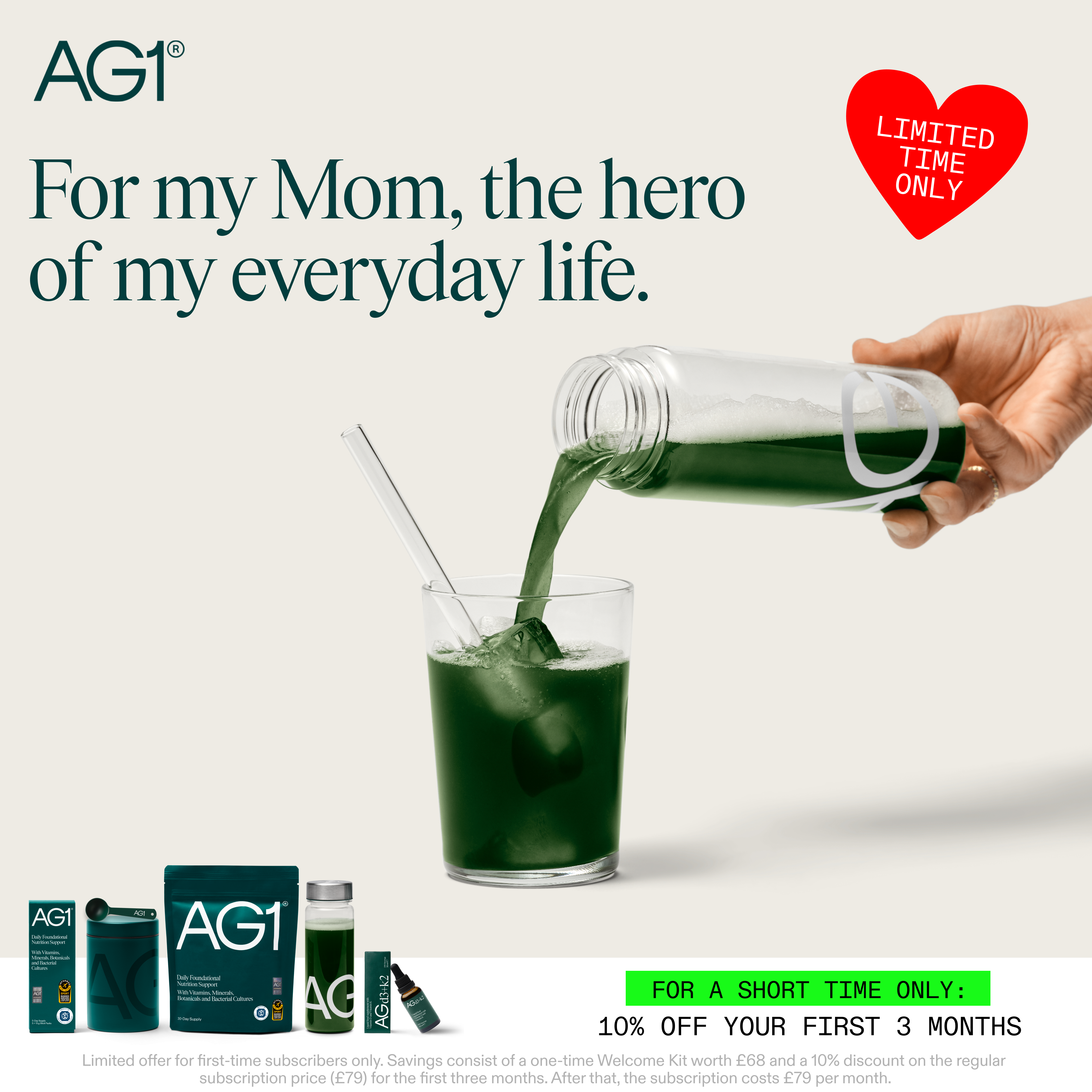AG1 by Athletic Greens Facebook ad