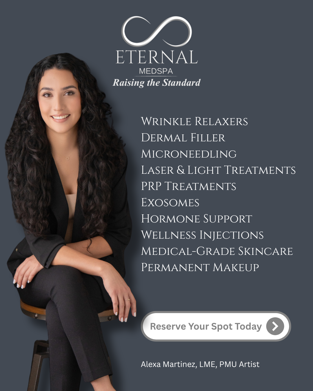Eternal MedSpa Facebook ad from Mar 30, 2026