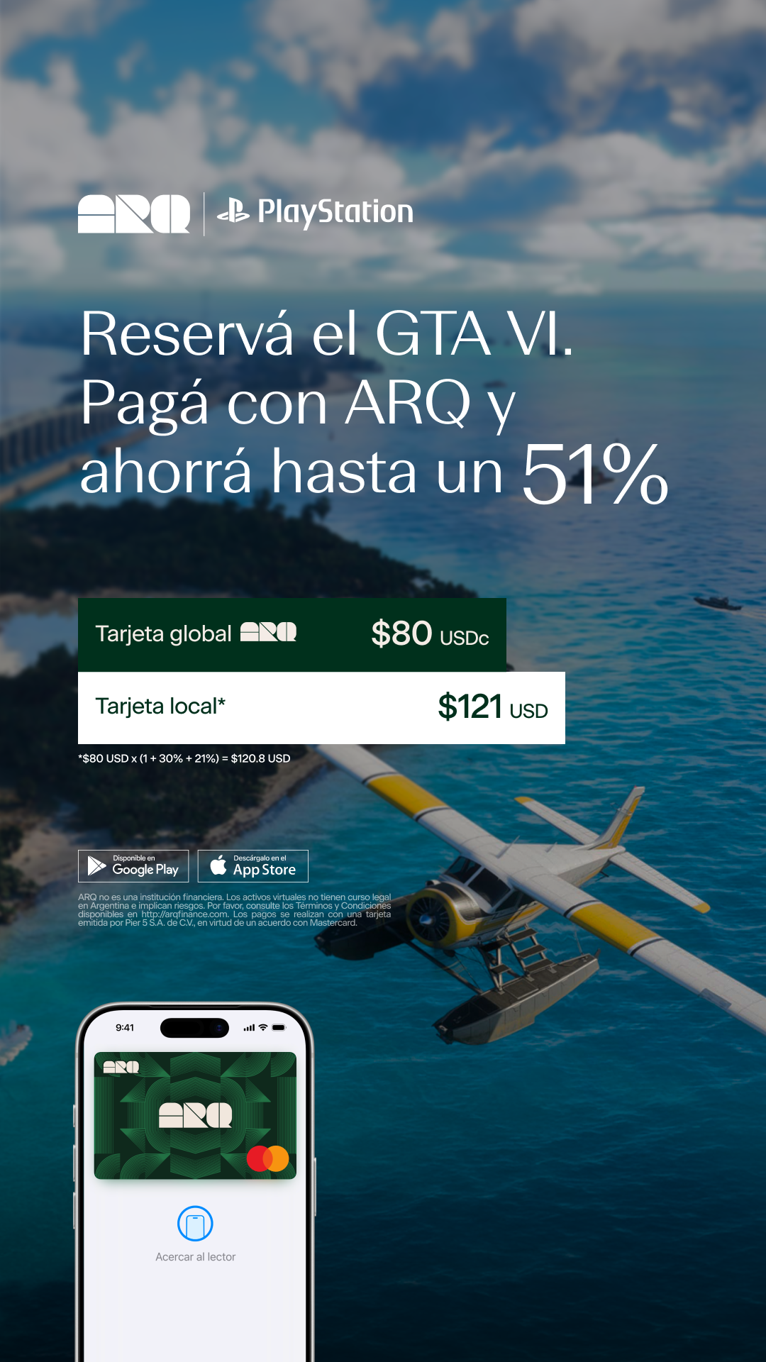 ARQ Facebook ad
