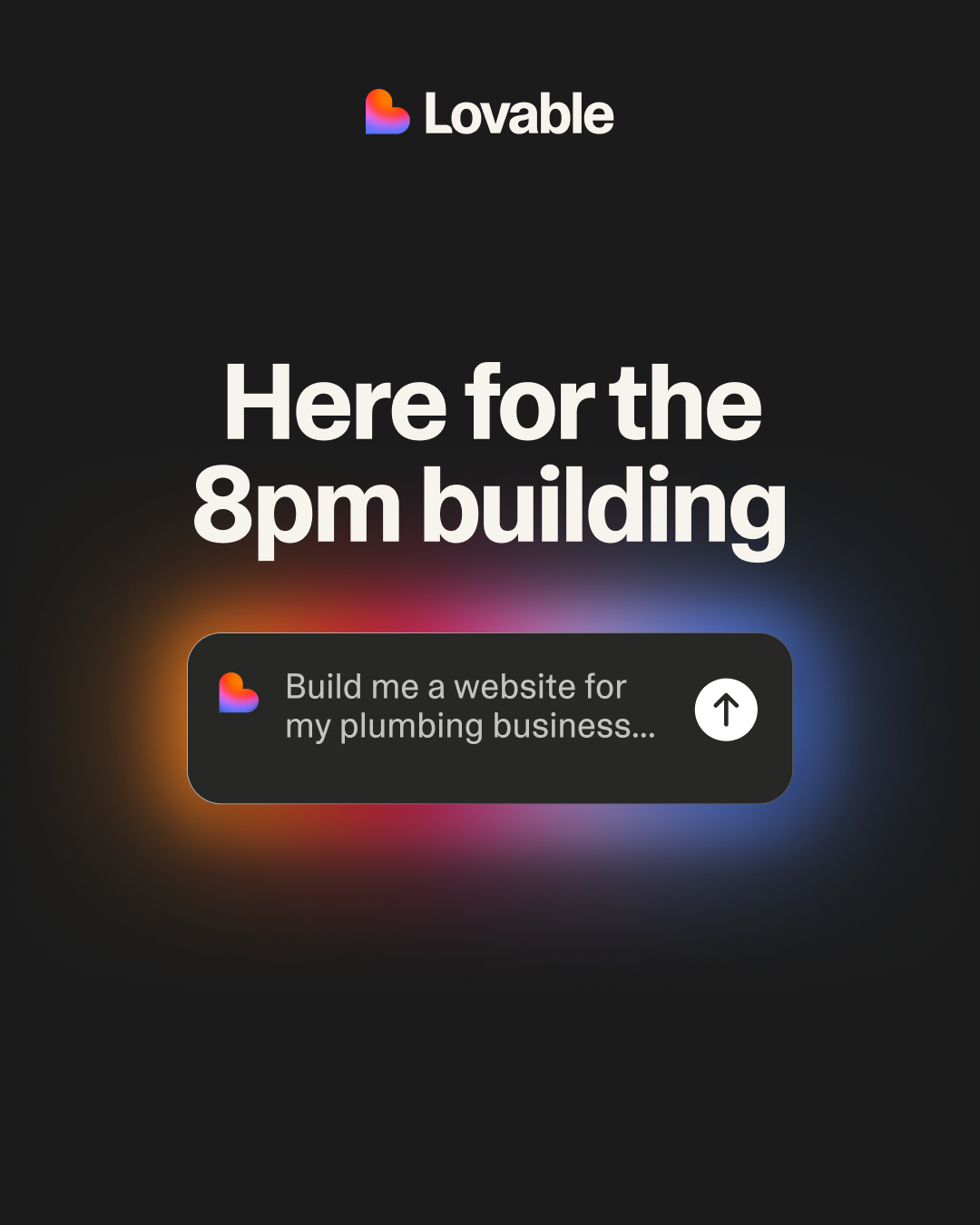 Lovable.dev Facebook ad