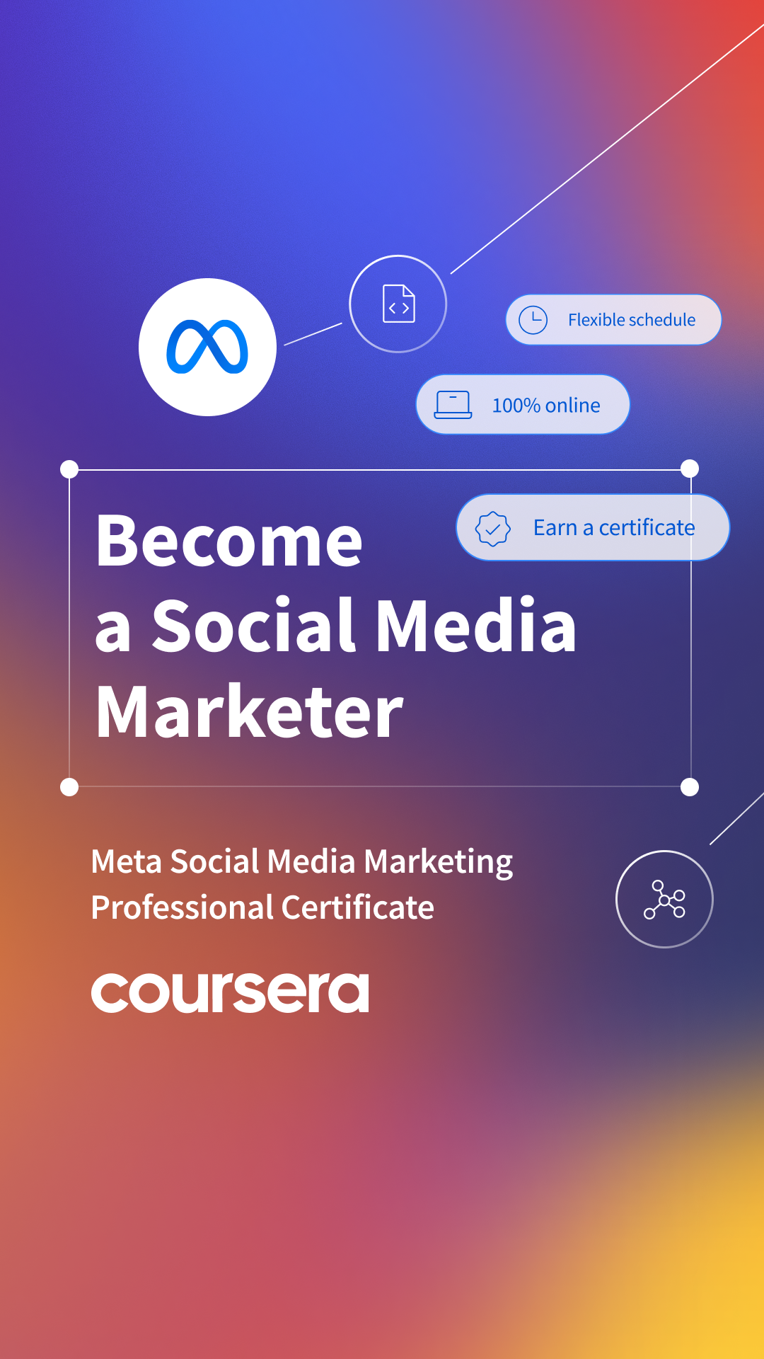 Coursera Facebook ad
