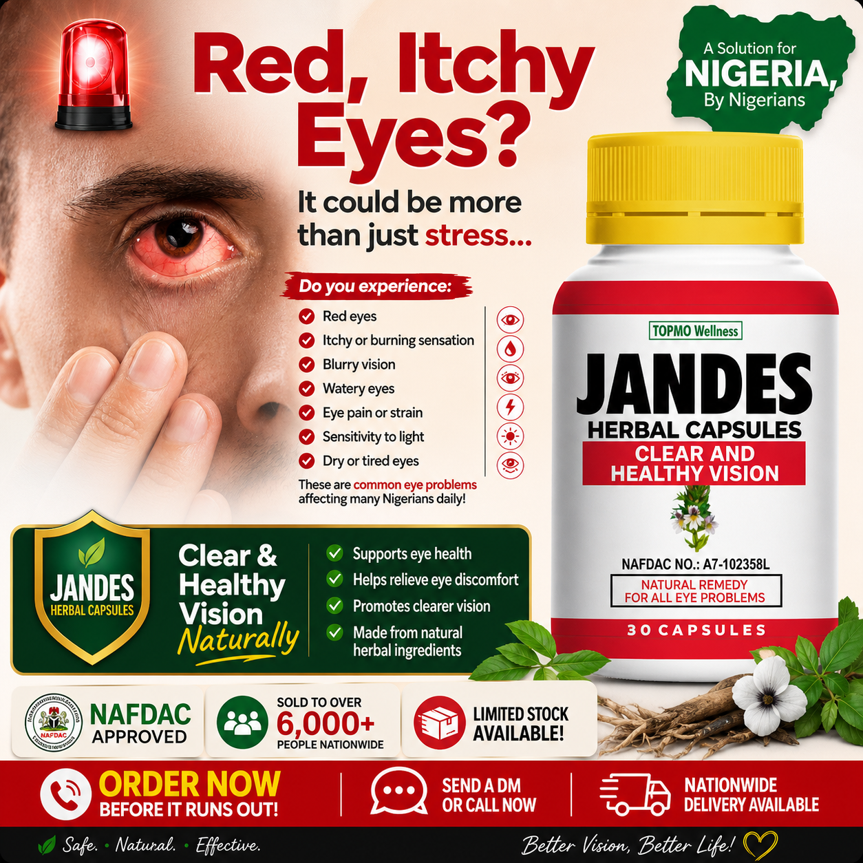 TisMed Naturals store Facebook ad from May 18, 2026