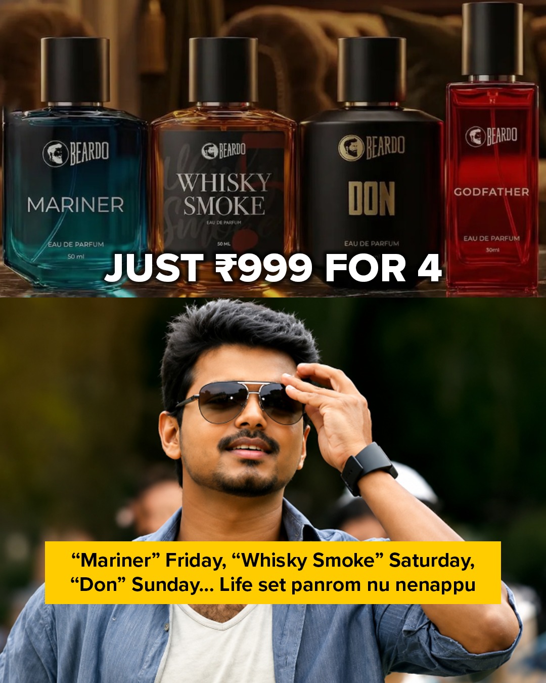 BEARDO for Men Facebook ad