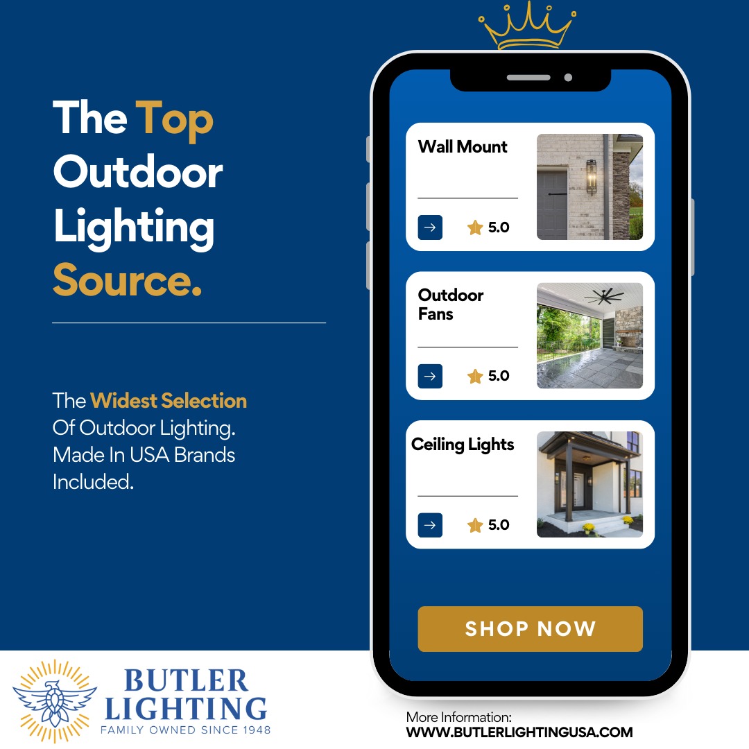 Butler Lighting Facebook ad