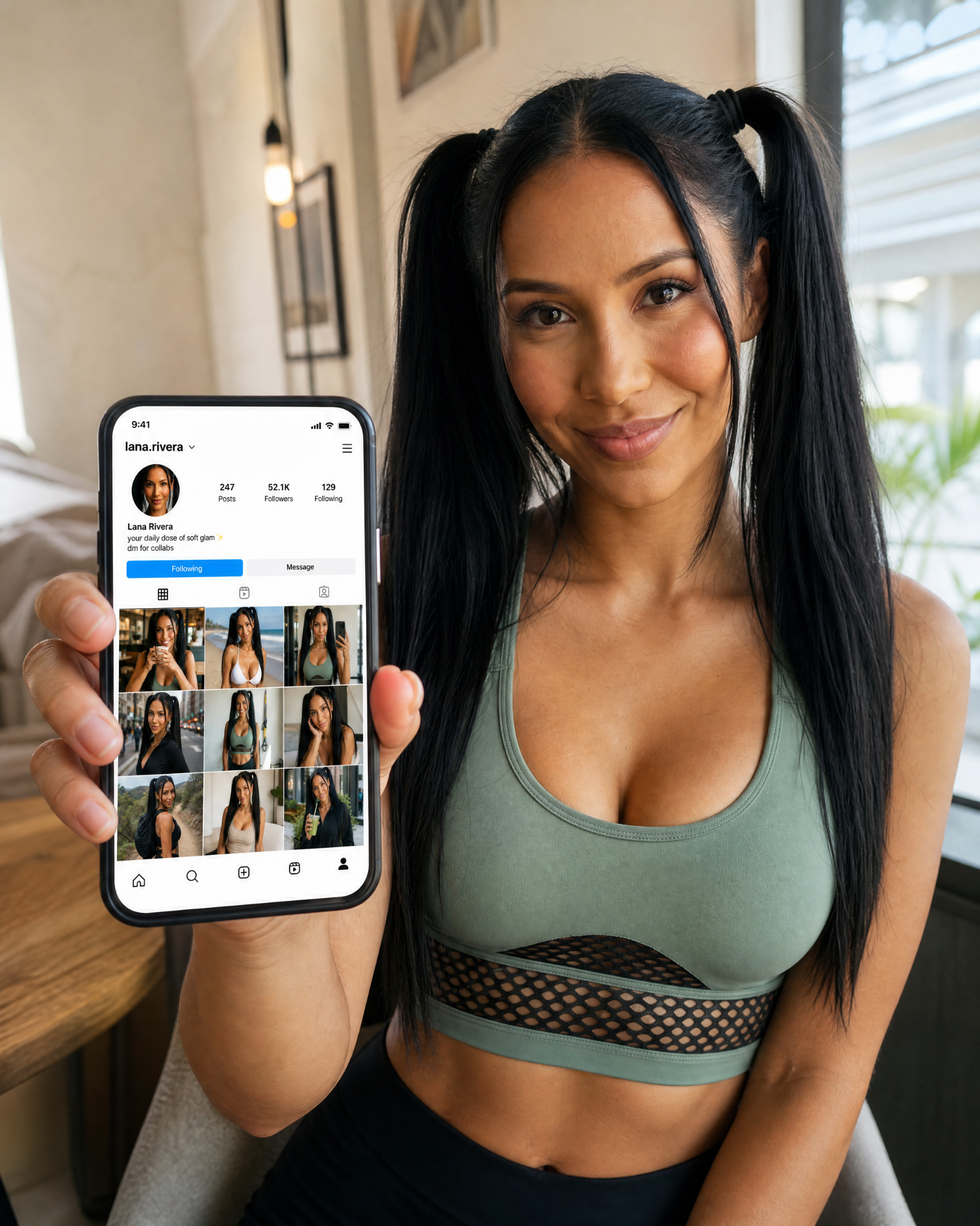 Influspot Facebook ad