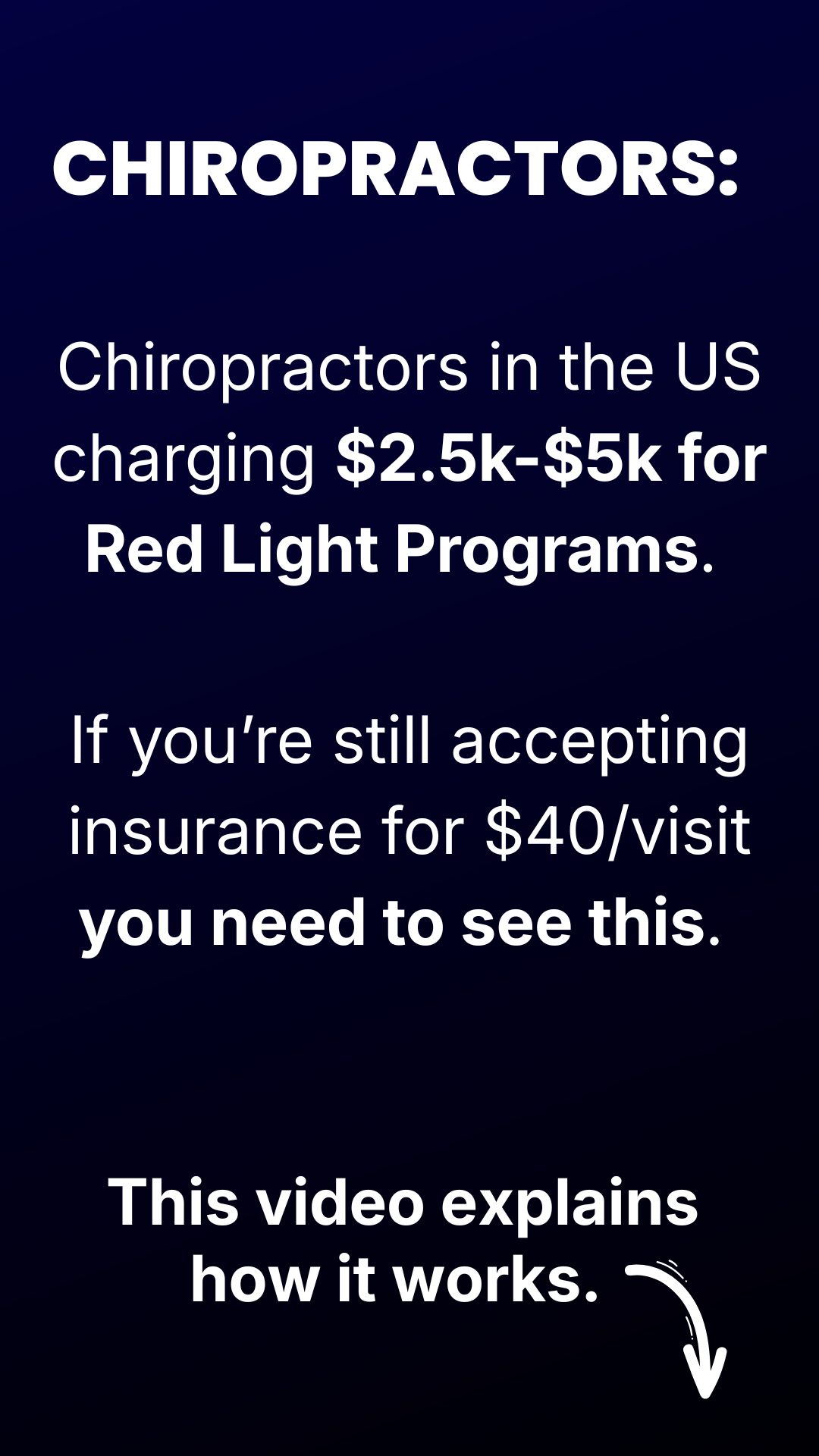 Renu Light Systems Facebook ad