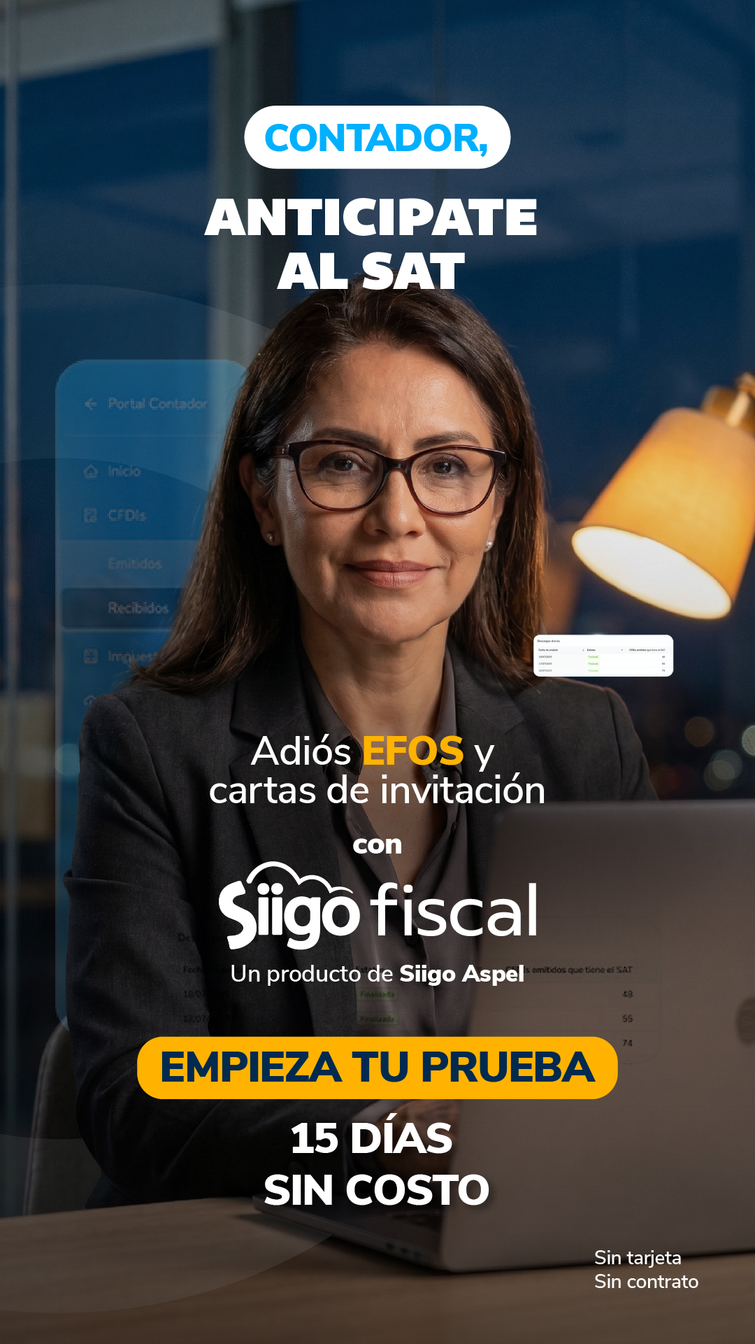 Siigo Aspel Facebook ad: Ideal para contadores y despachos contables