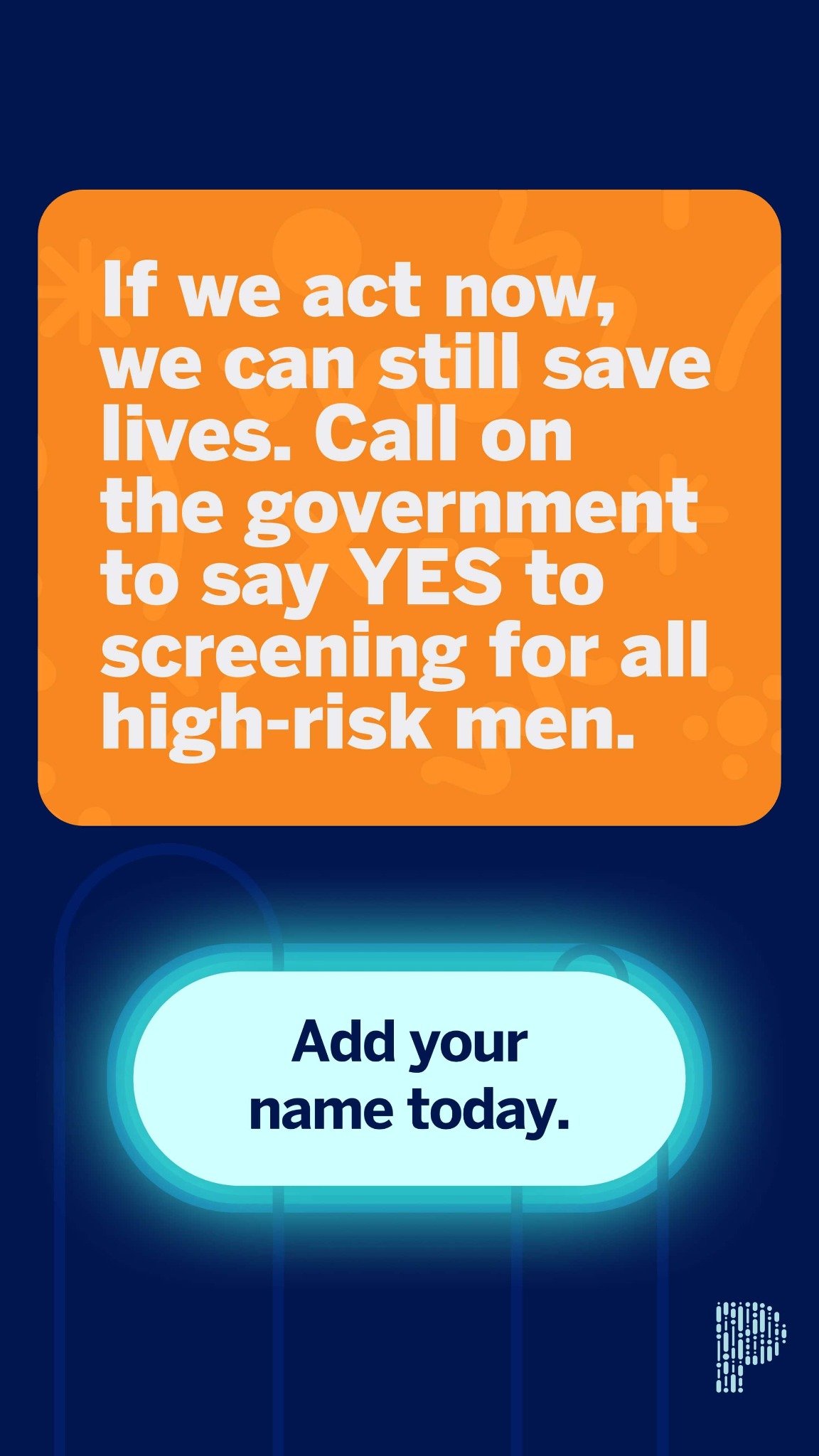 Prostate Cancer Research Facebook ad