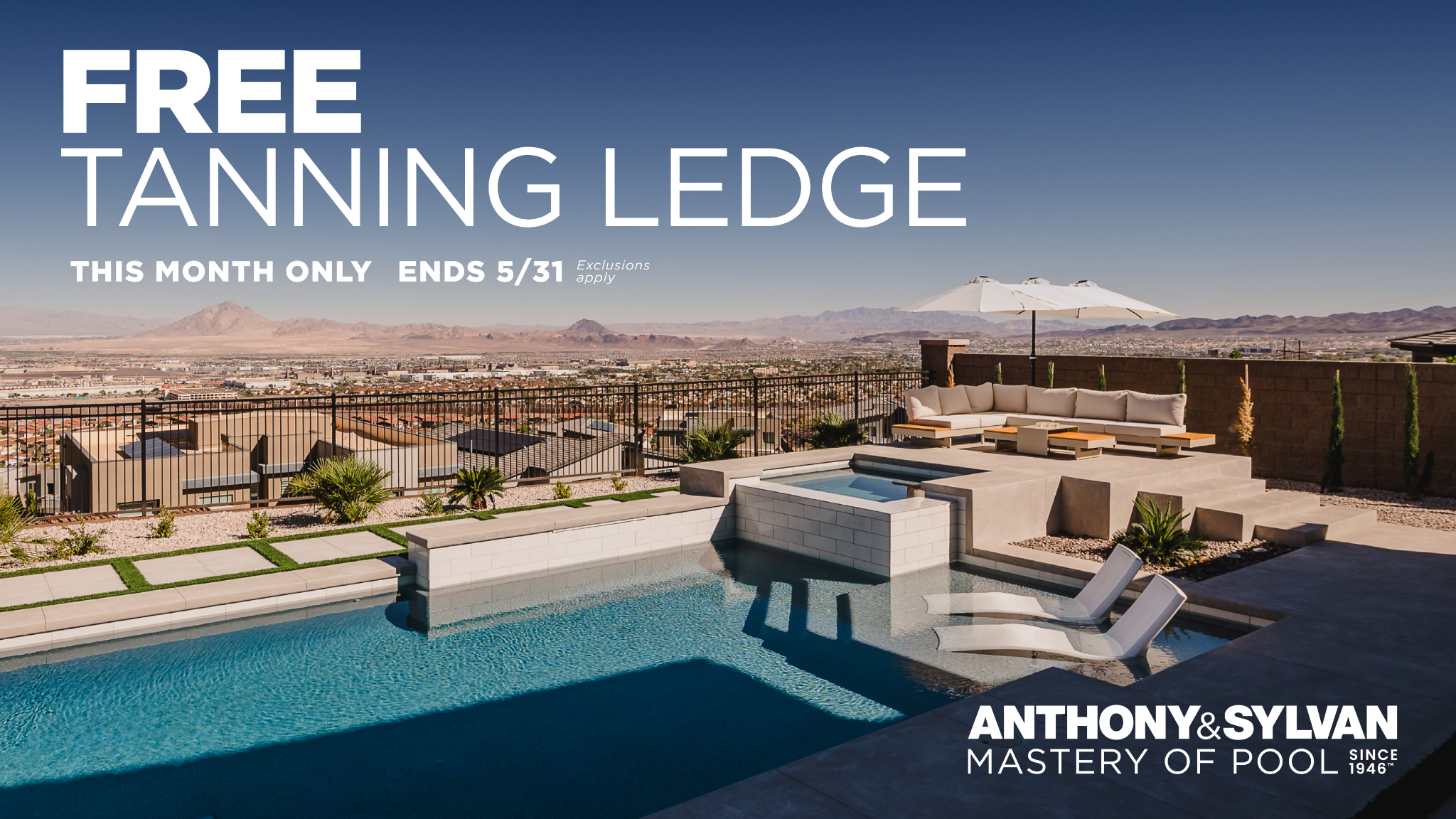 Anthony & Sylvan Pools Facebook ad