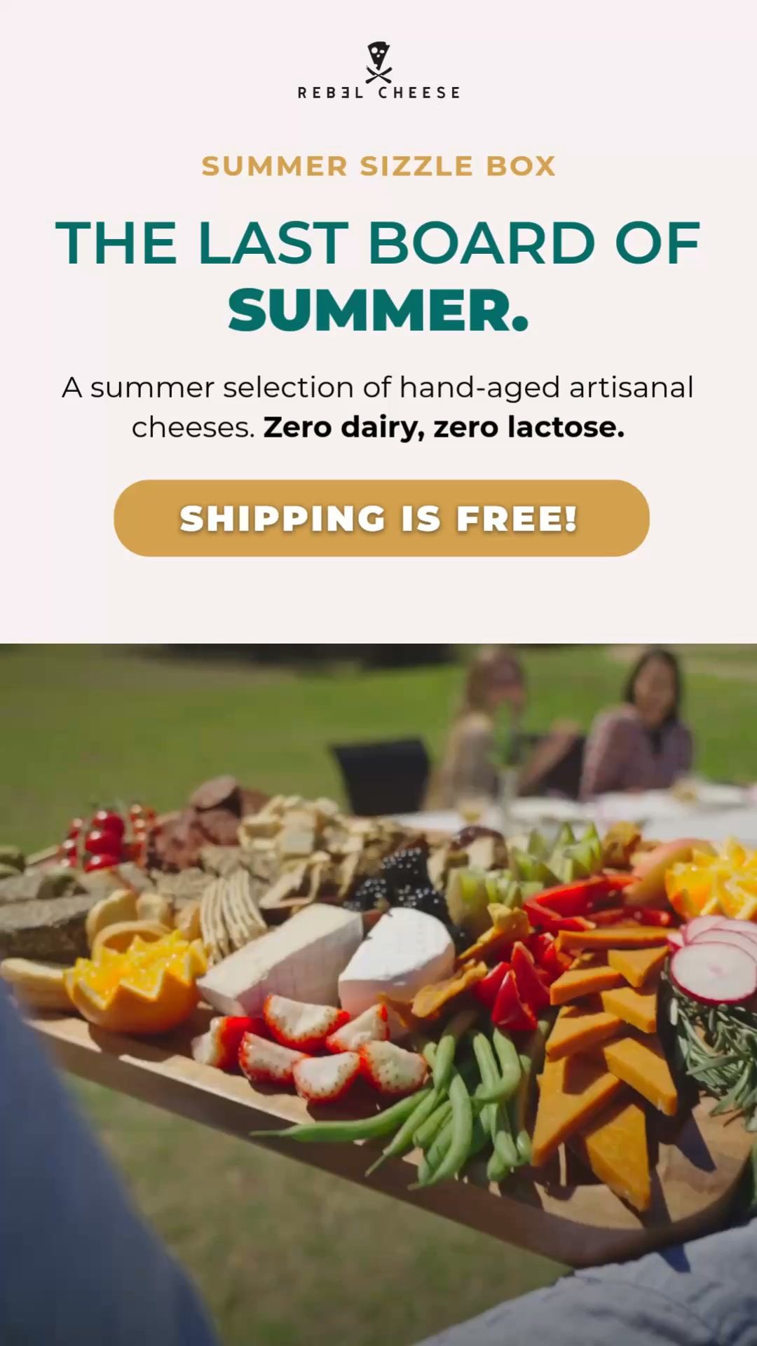 Rebel Cheese Facebook ad: The Last Board Of Summer