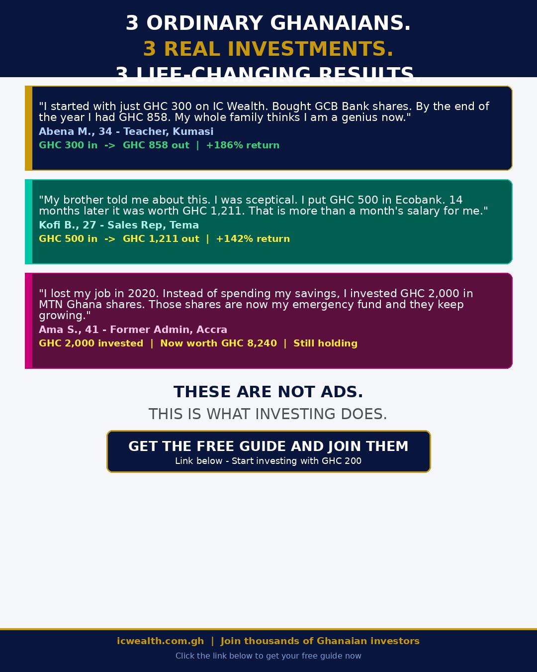 The Life Manual Facebook ad: Understandthe Ghana Stock Exchange