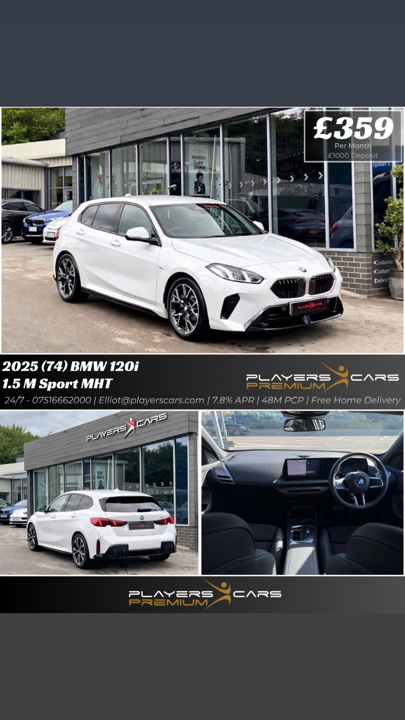 Players Cars Premium Facebook ad from May 12, 2026