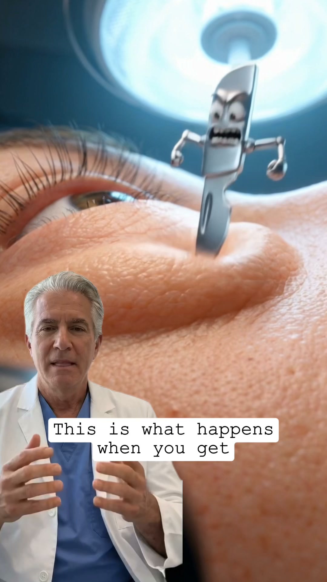 Orena Facebook ad: Bye bye eye bags