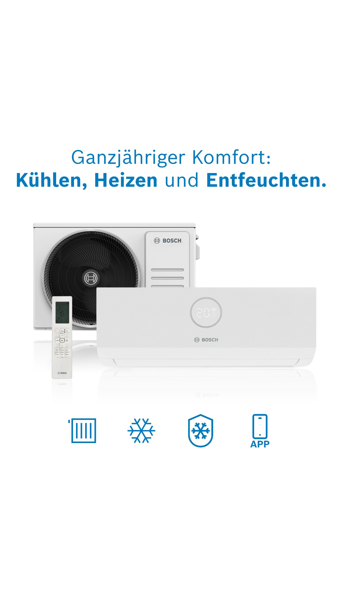 Bosch Home Comfort Facebook ad from May 8, 2026