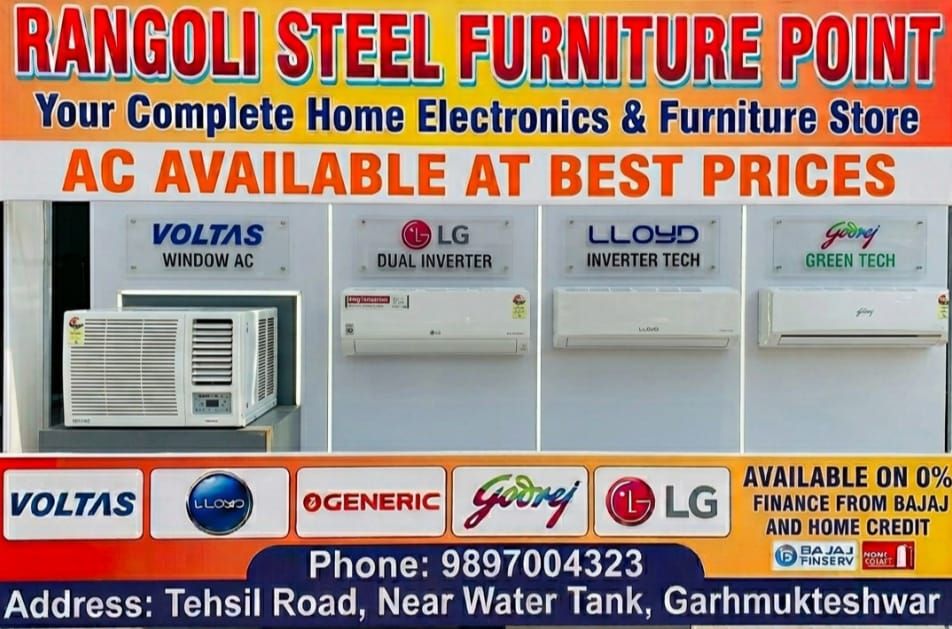 Rangoli steel furniture point Facebook ad from May 23, 2026