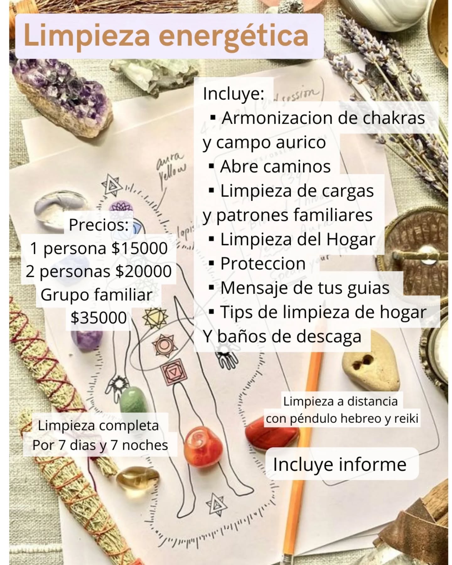 aquelarretarot1 Facebook ad: Seguimos con la promo de limpieza y sus…