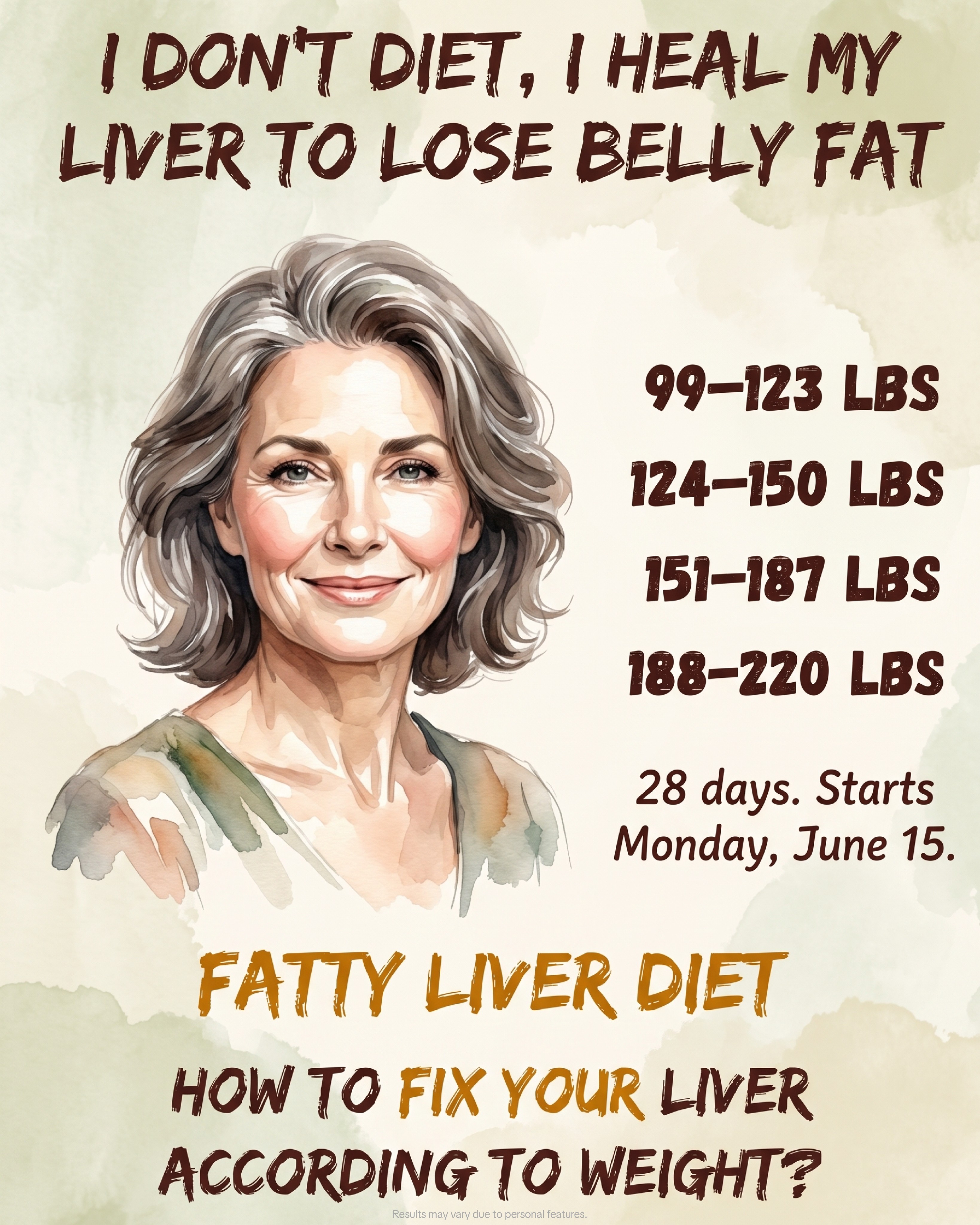 28 - Day Fatty Liver Detox Challenge Facebook ad