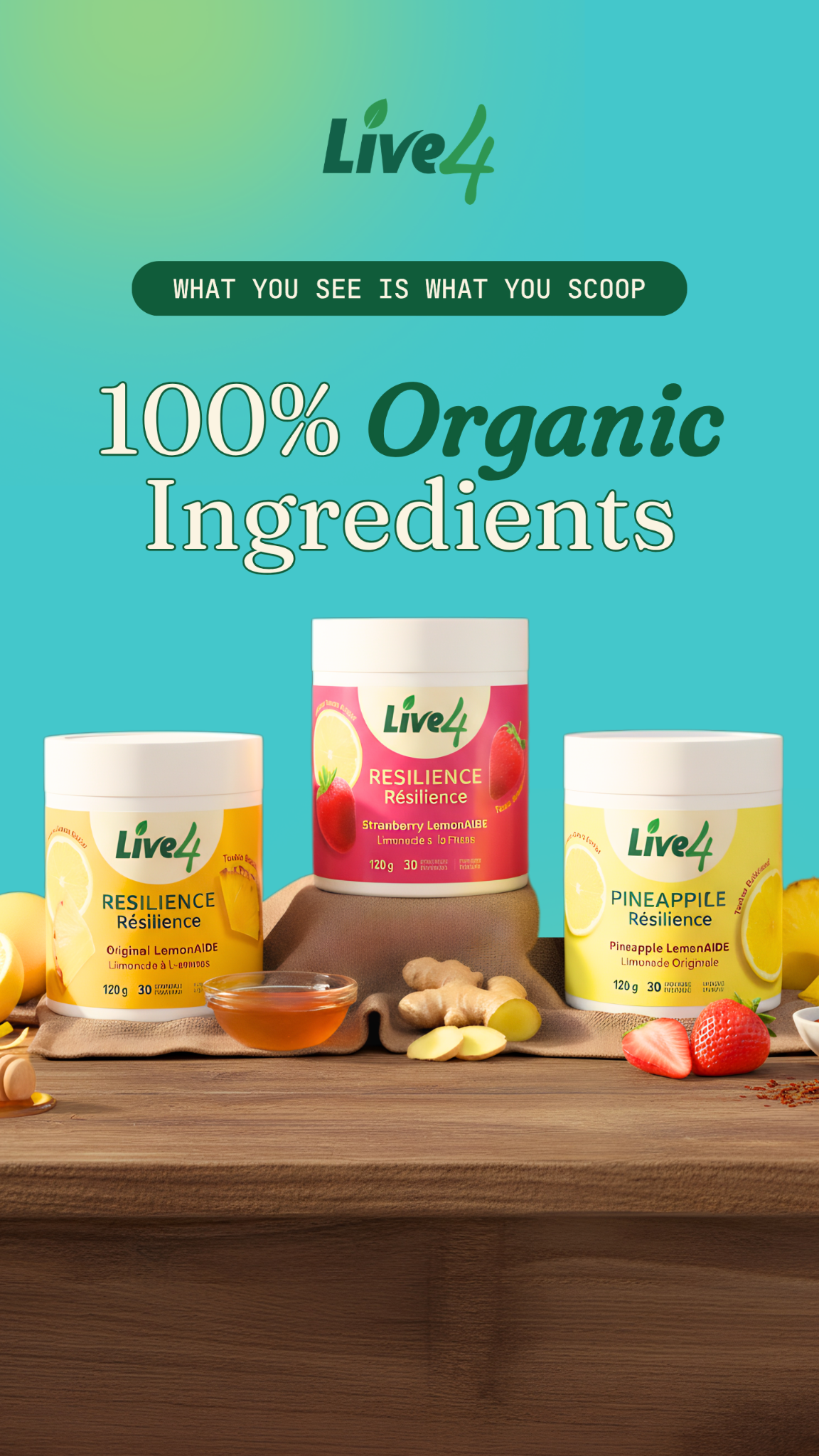 Live4 Wellness Facebook ad
