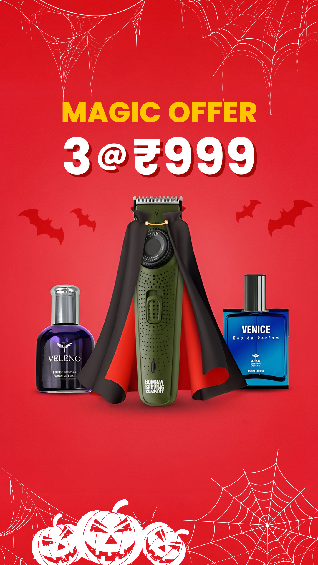 Bombay Shaving Company Facebook ad