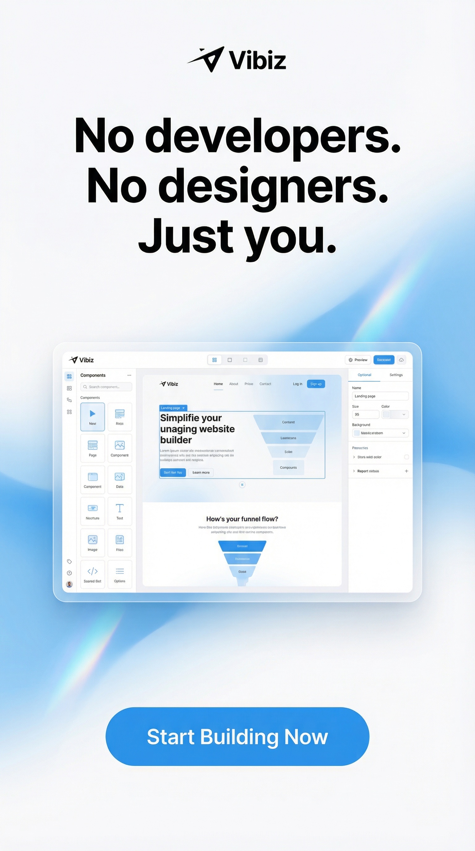 Vibiz Facebook ad