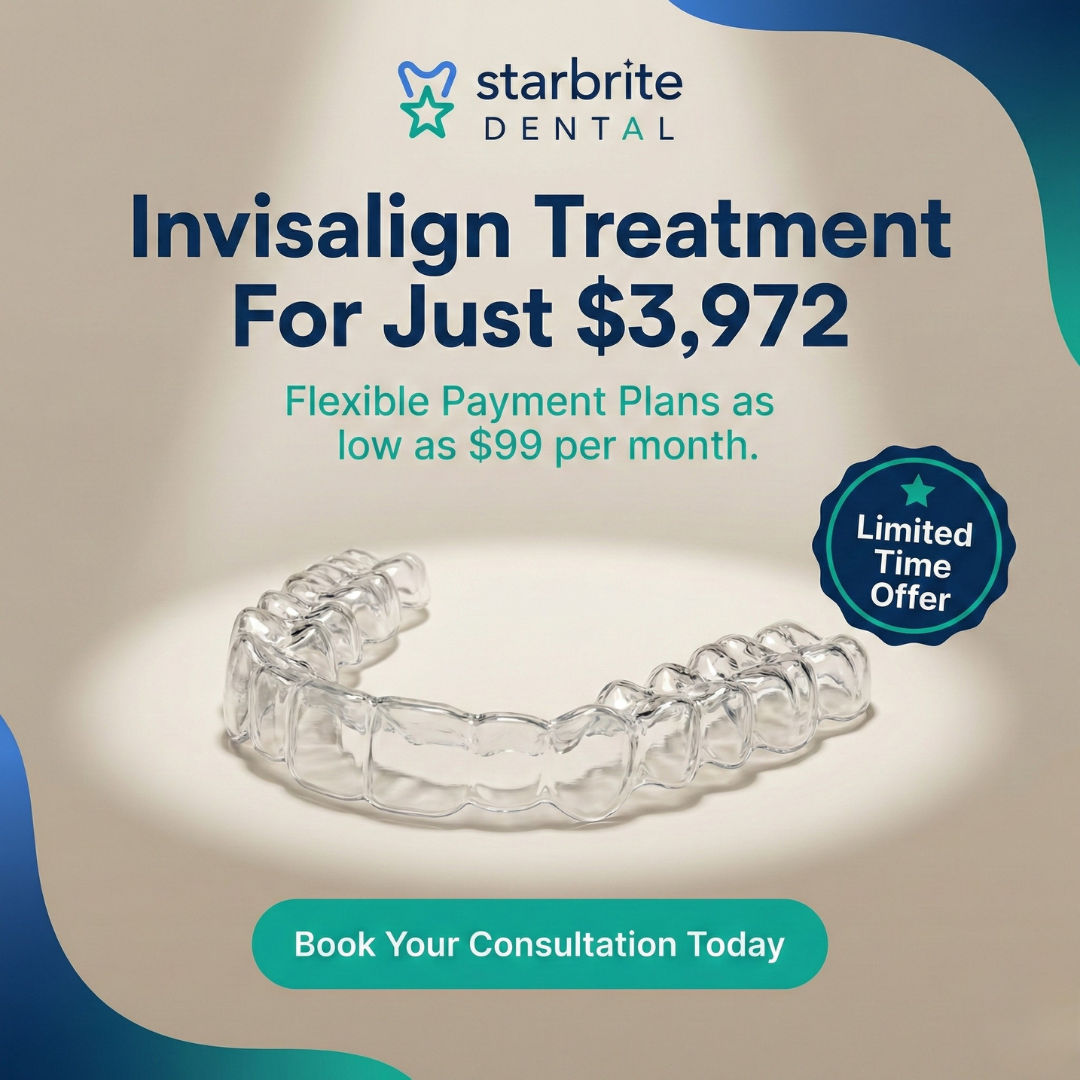 StarBrite Dental - Dublin Facebook ad: Hey Fremont, Invisalign Treatment Starting at Just $3972