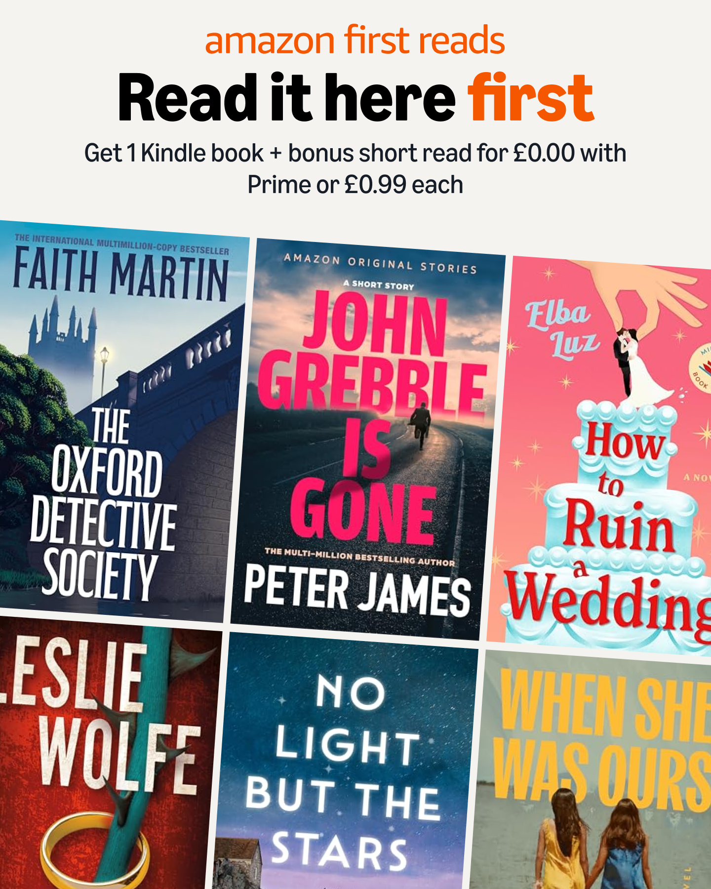 Amazon Publishing Facebook ad