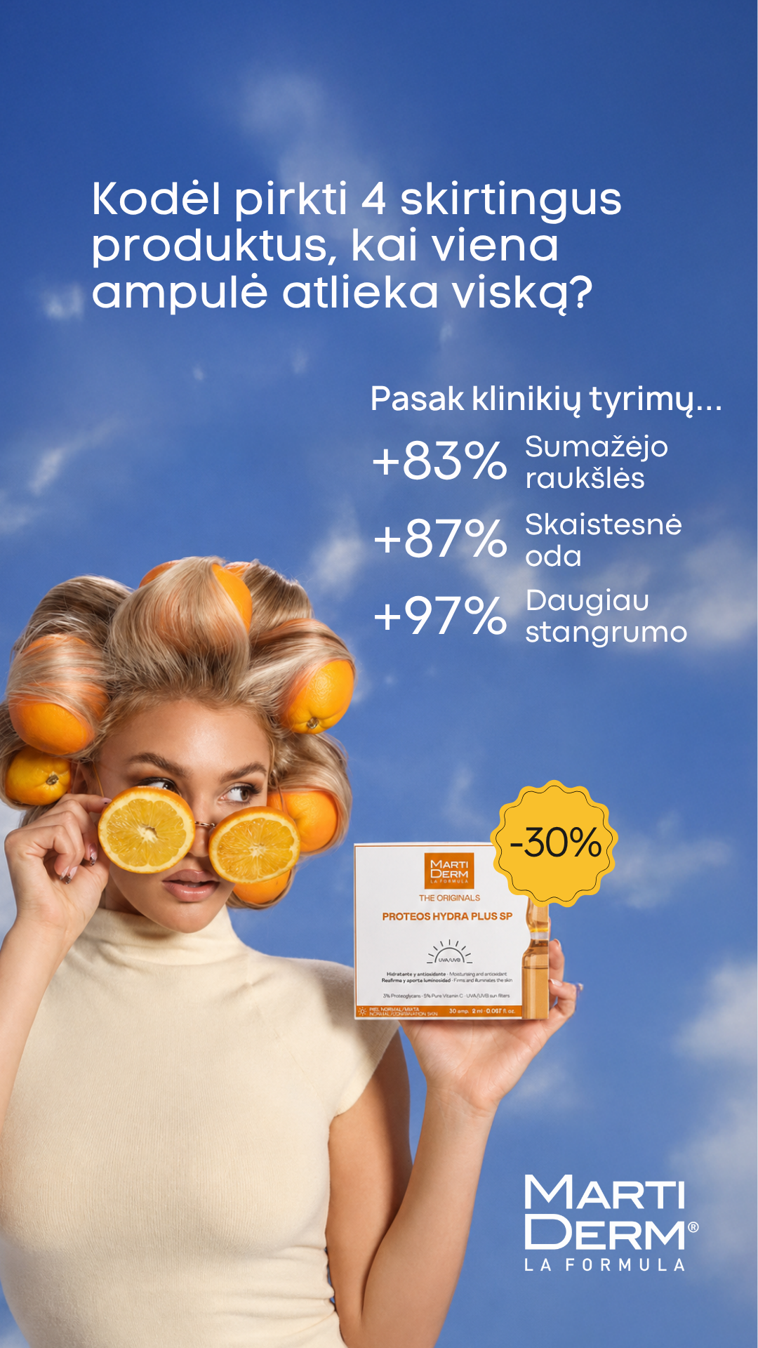 MartiDerm Lithuania Facebook ad