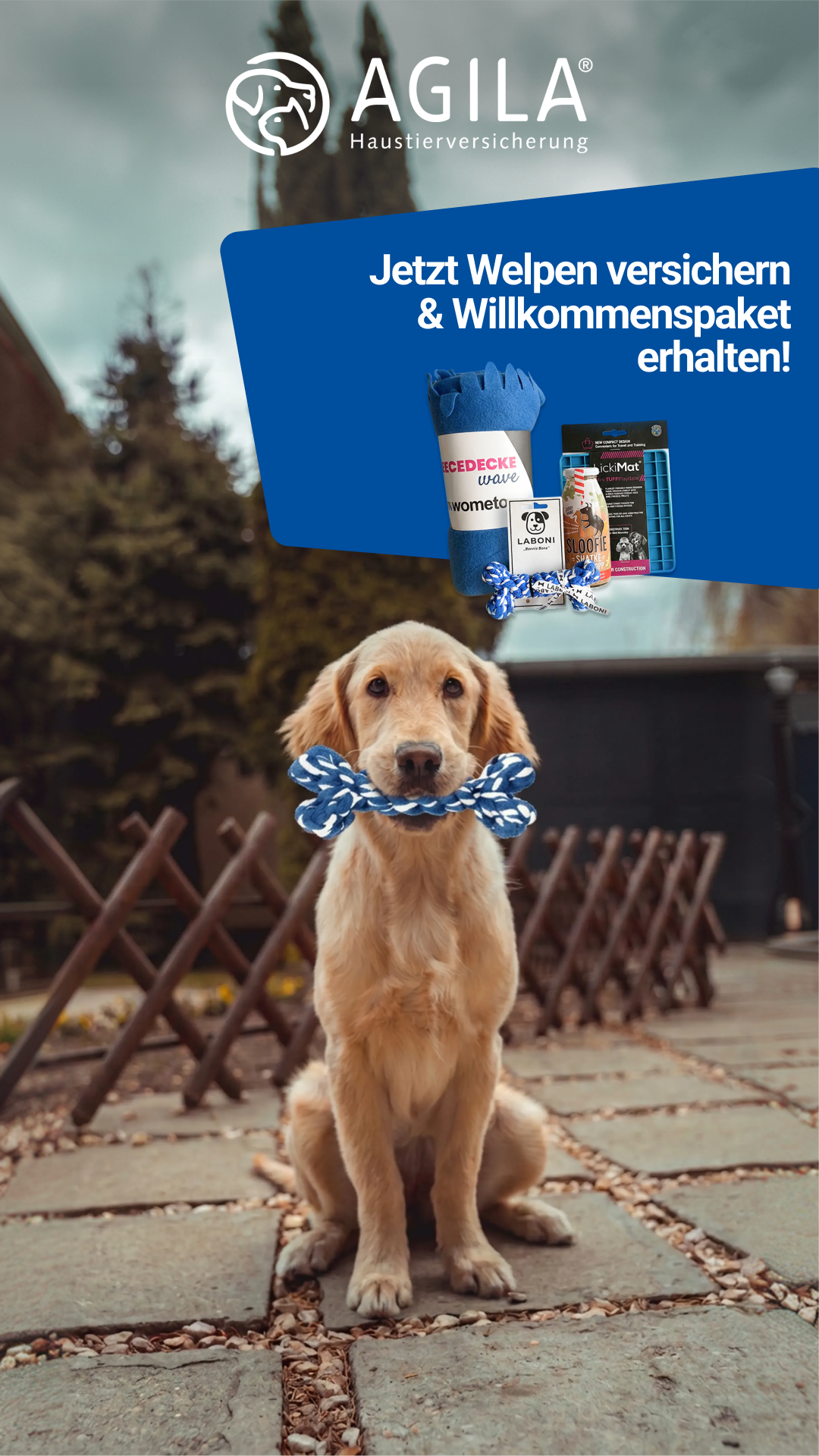 AGILA Haustierversicherung Facebook ad