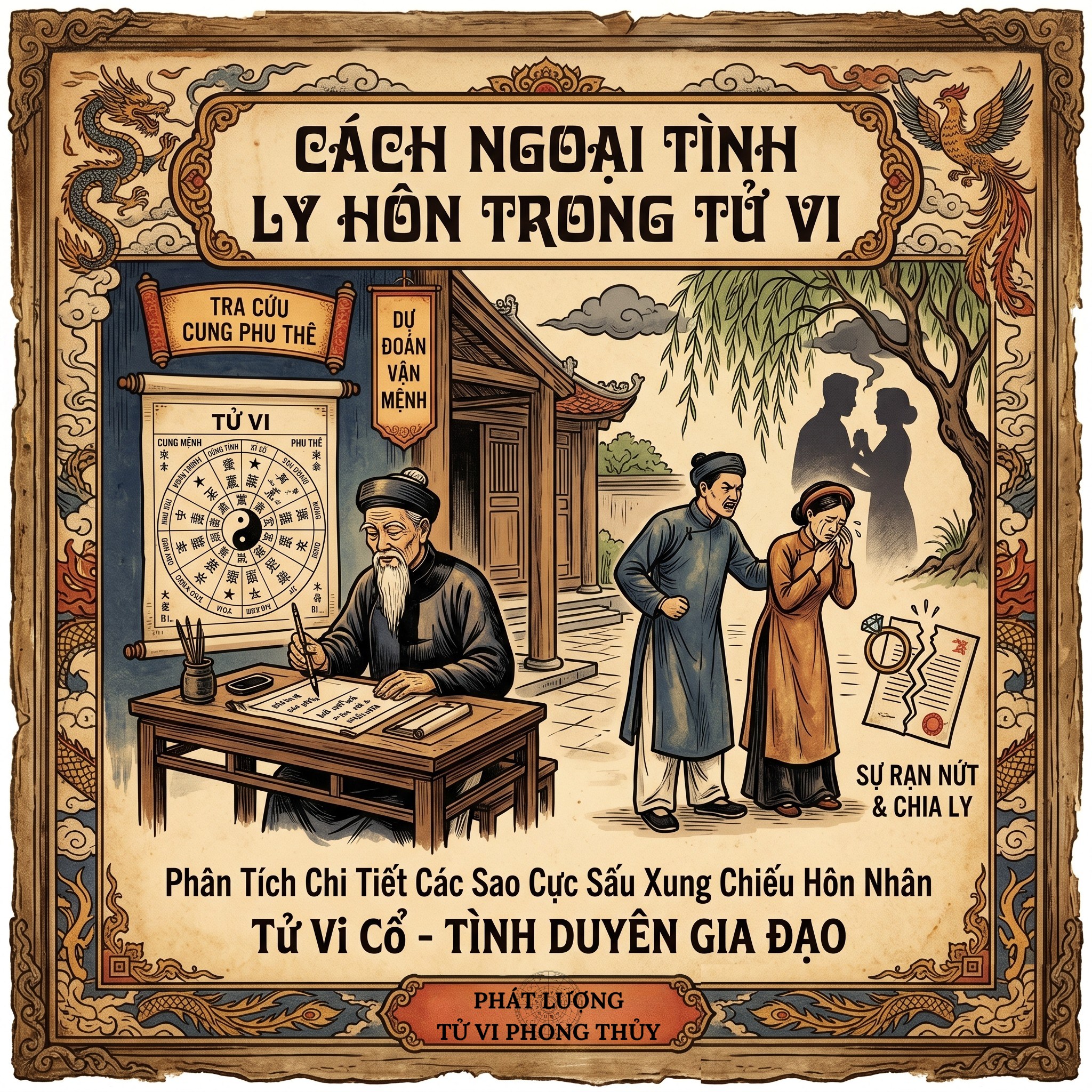 Phát Lượng - Tử Vi Phong Thuỷ Facebook ad: Giải Mã Cách Cục Ngoại Tình & Đổ…