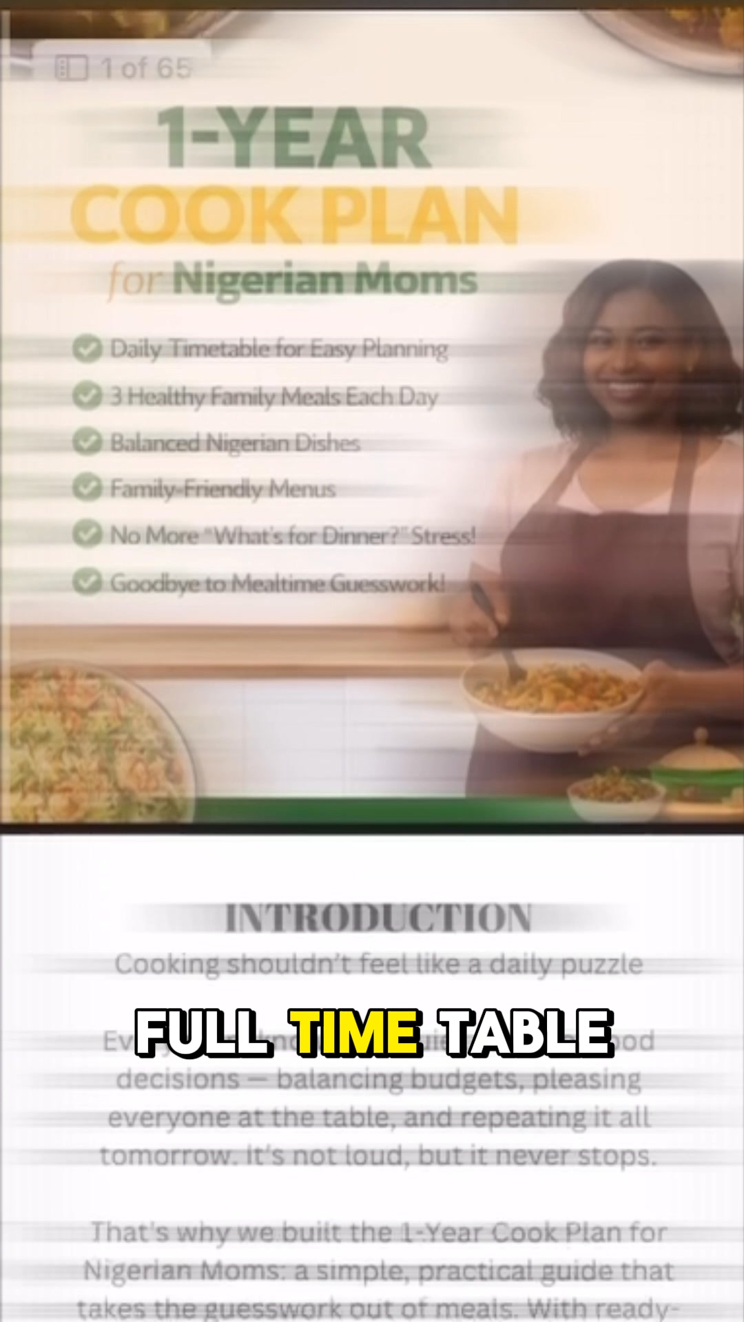 Moms Meal Planner NG Facebook ad: Chat with us