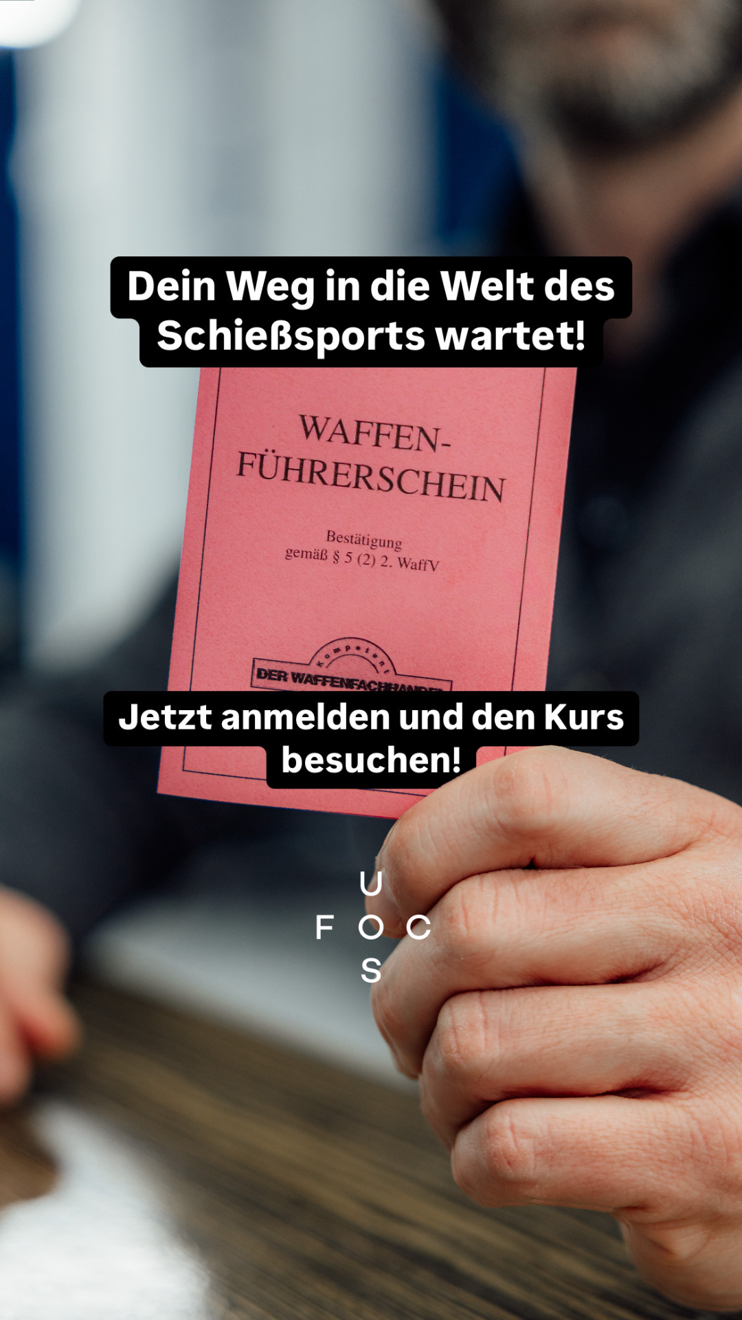 FOCUS Range / Jagd- und Schießsportzentrum Traiskirchen Facebook ad: Jetzt Kurs buchen!