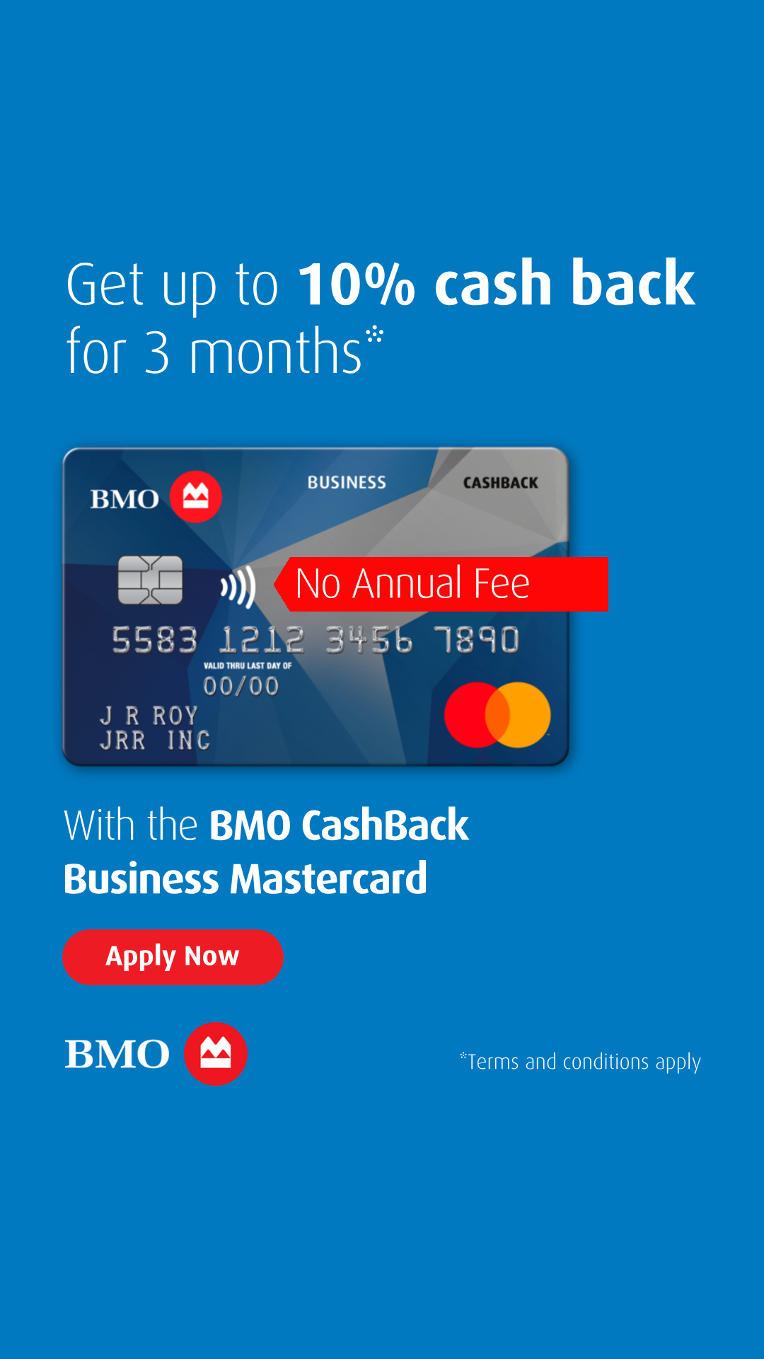 BMO Financial Group Facebook ad from Jul 21, 2026