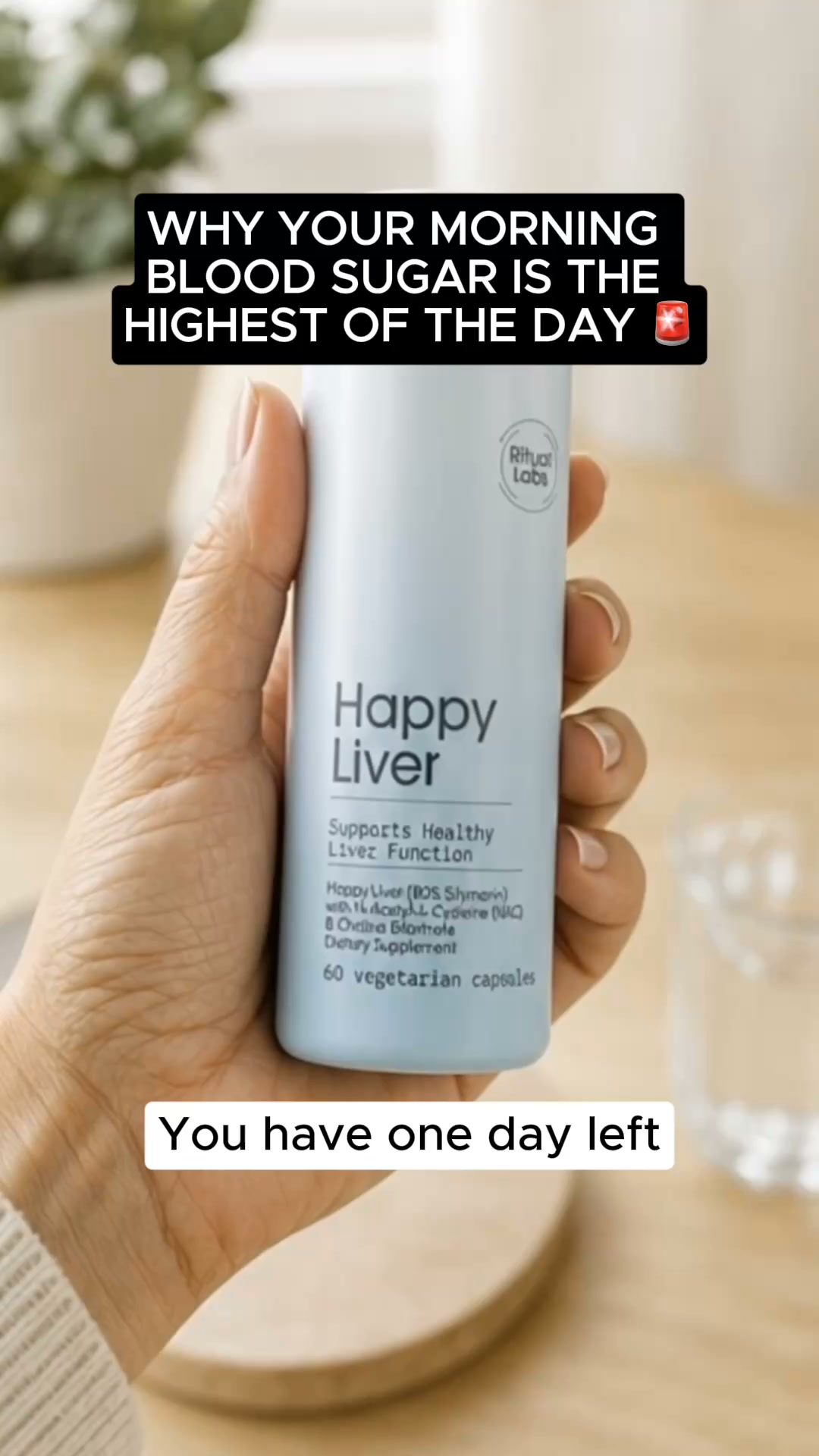 Blood Sugar Support Group Facebook ad: Support your liver today