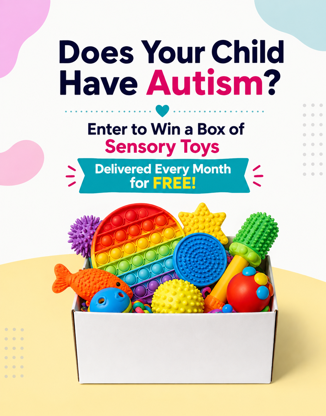 All The Way ABA Facebook ad: Does Your Child Have Autism?