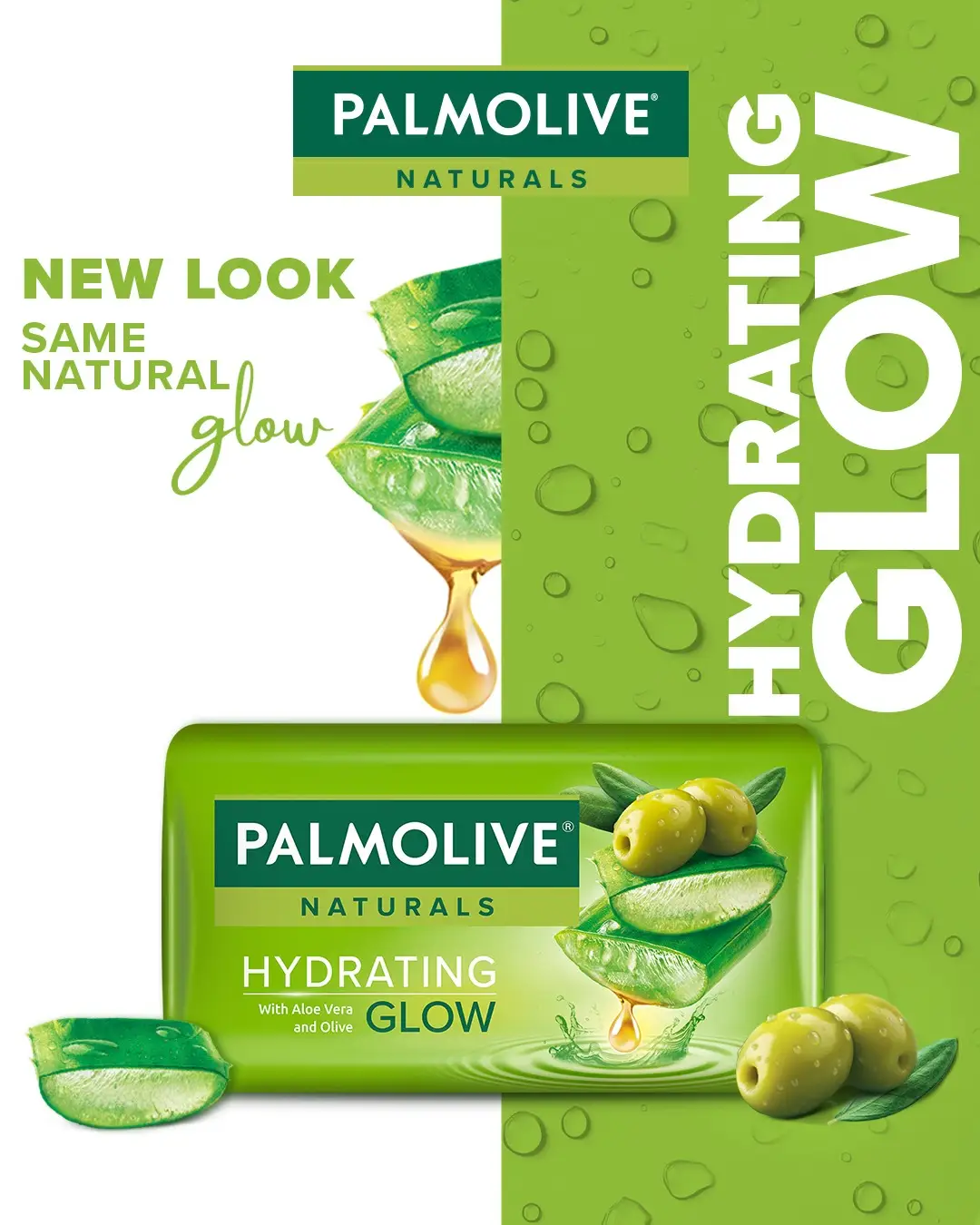 Palmolive Naturals Pakistan Facebook ad: Aloe Vera & Olive for your skin’s daily…