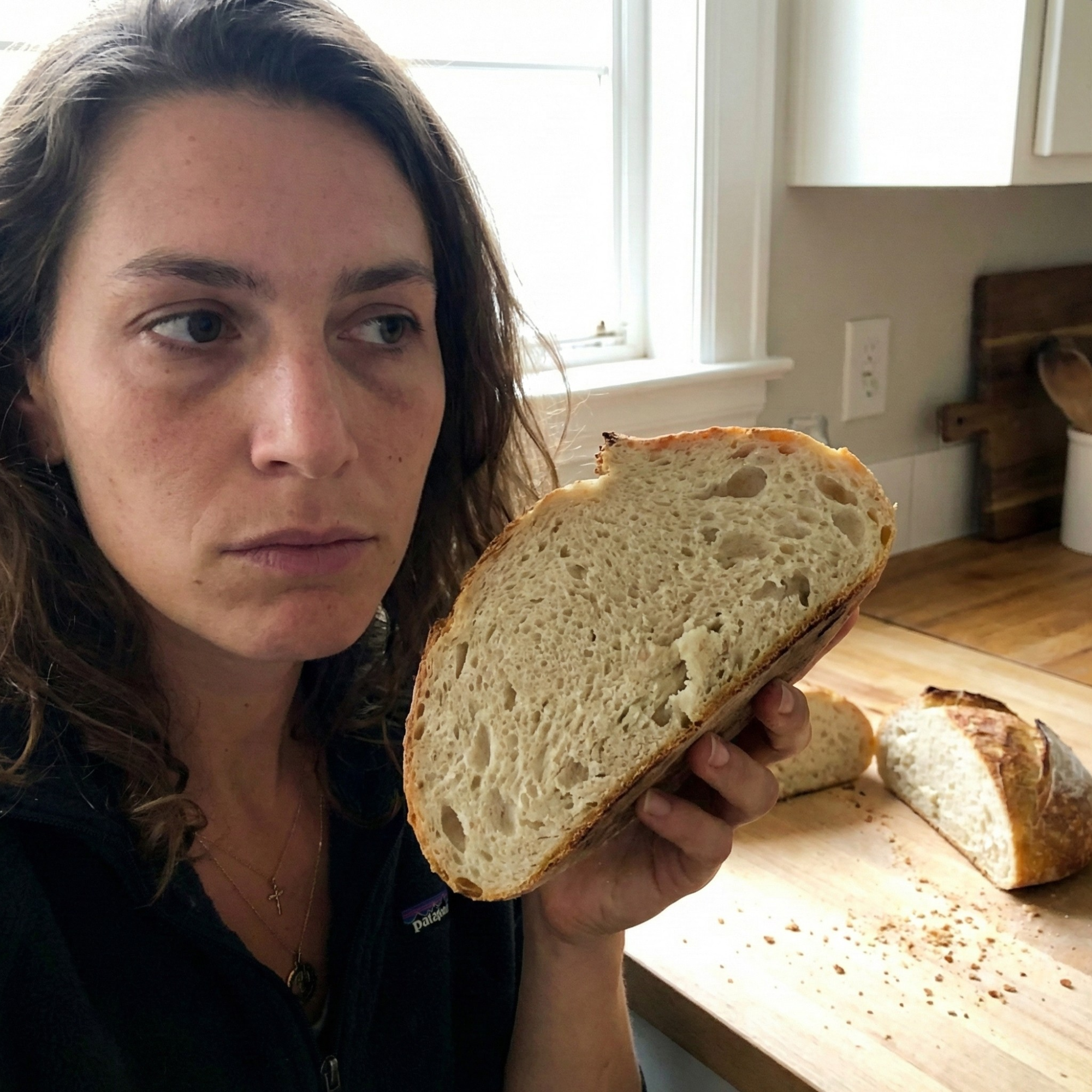 Jessica M. Facebook ad: read if you love bread!