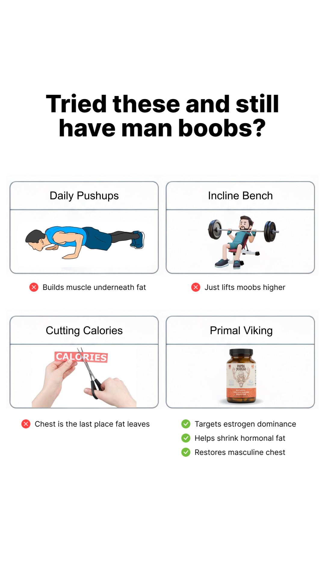 Primal Viking Facebook ad