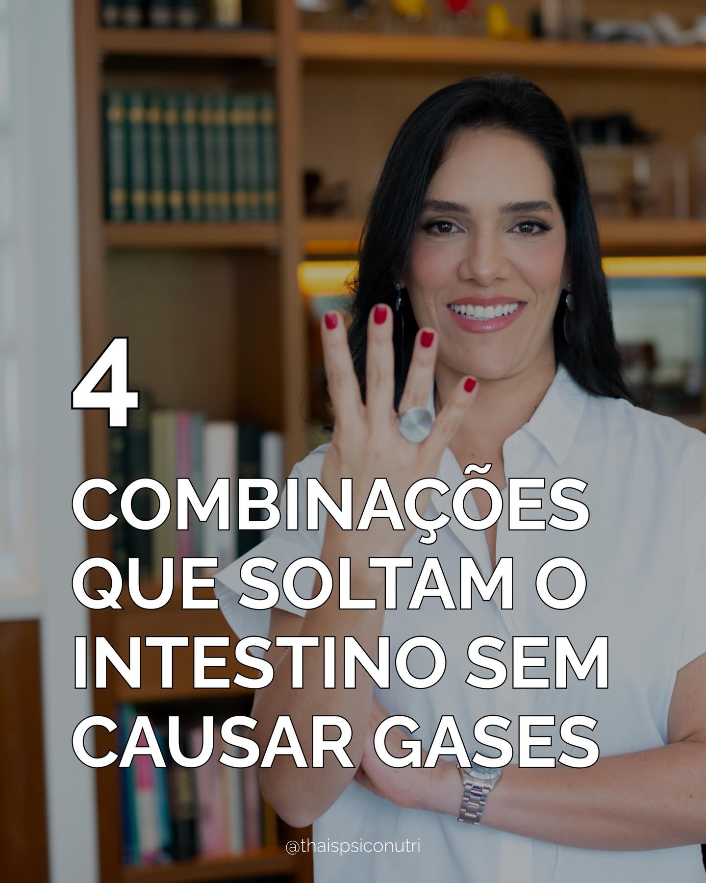 Psiconutri Thaís Araújo Facebook ad: 4 combinações que soltam o intestino sem causar…