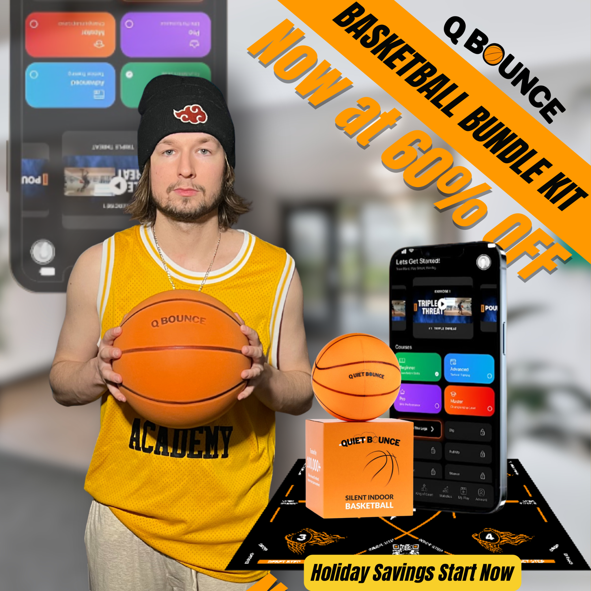 Q-Bounce Facebook ad