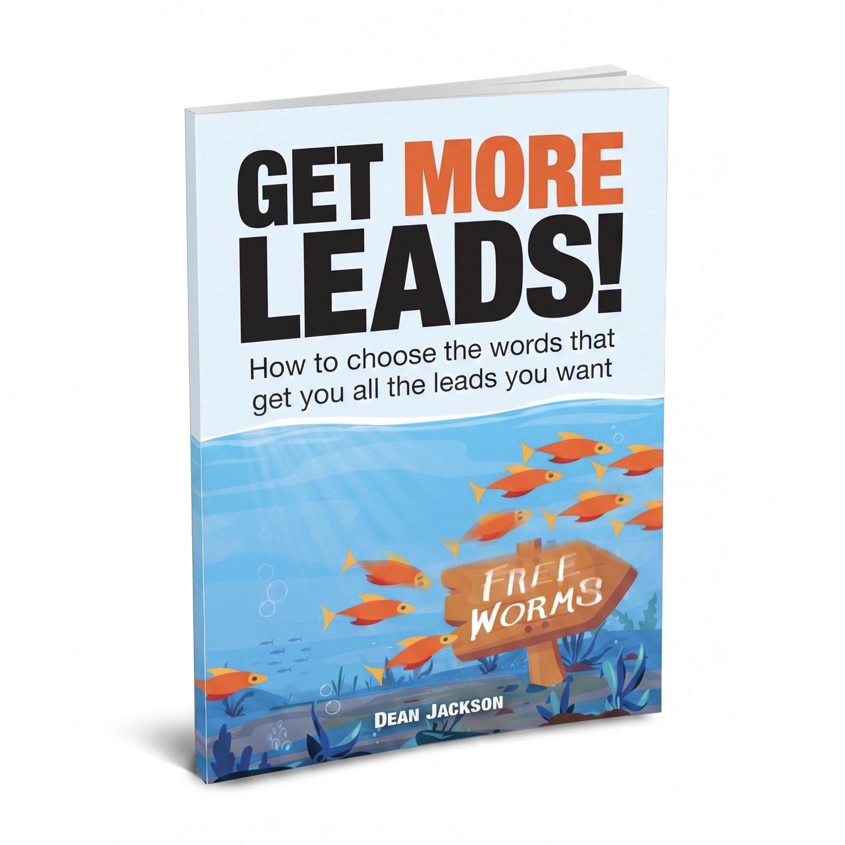 Get More Leads Facebook ad: Free Book: Get More Leads!