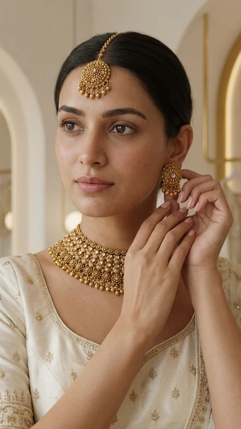 Touch of Elegance Shop Facebook ad: The gold look.