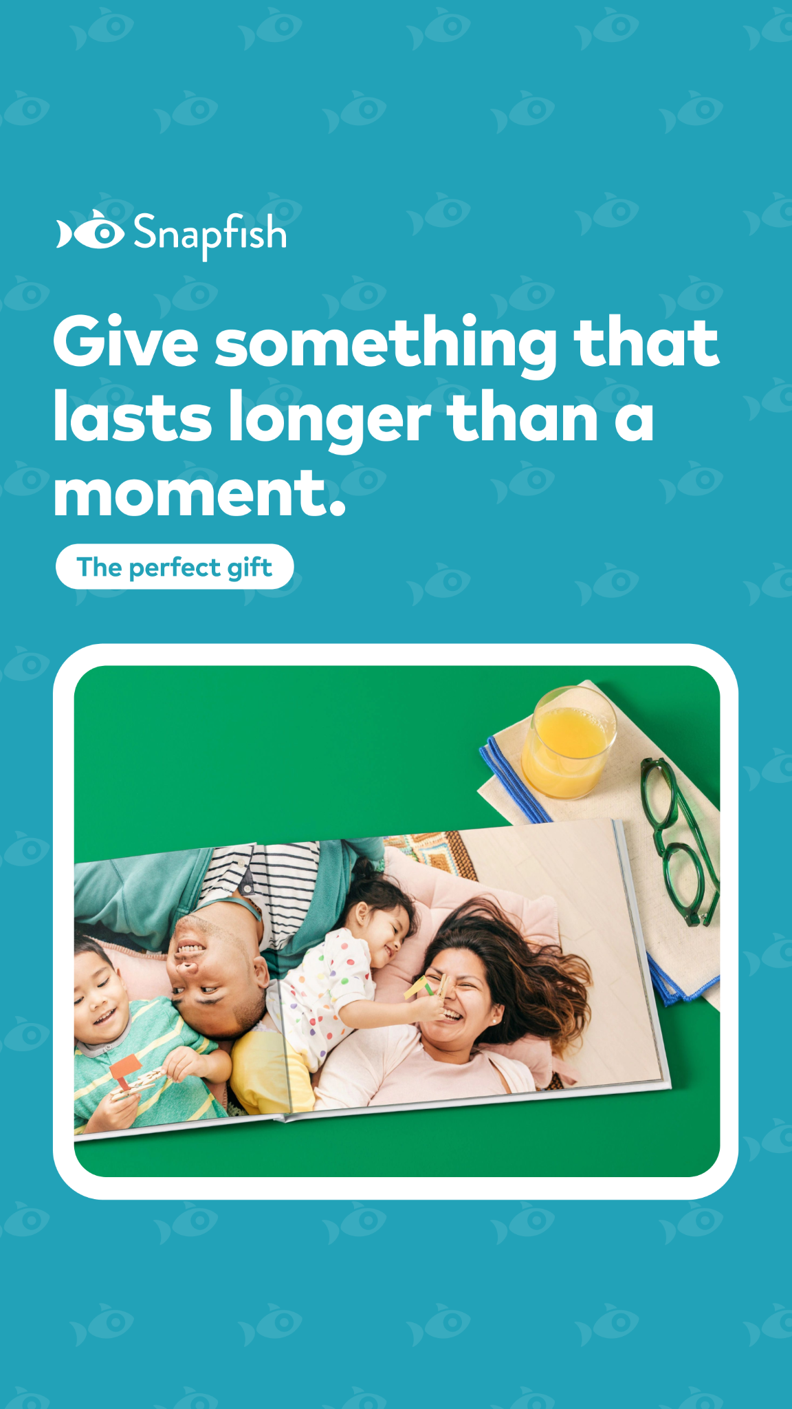 Snapfish UK Facebook ad