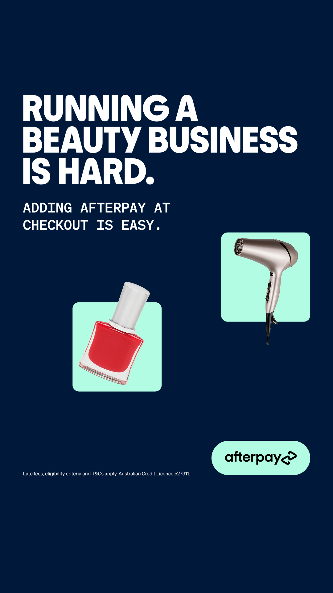 Afterpay Facebook ad