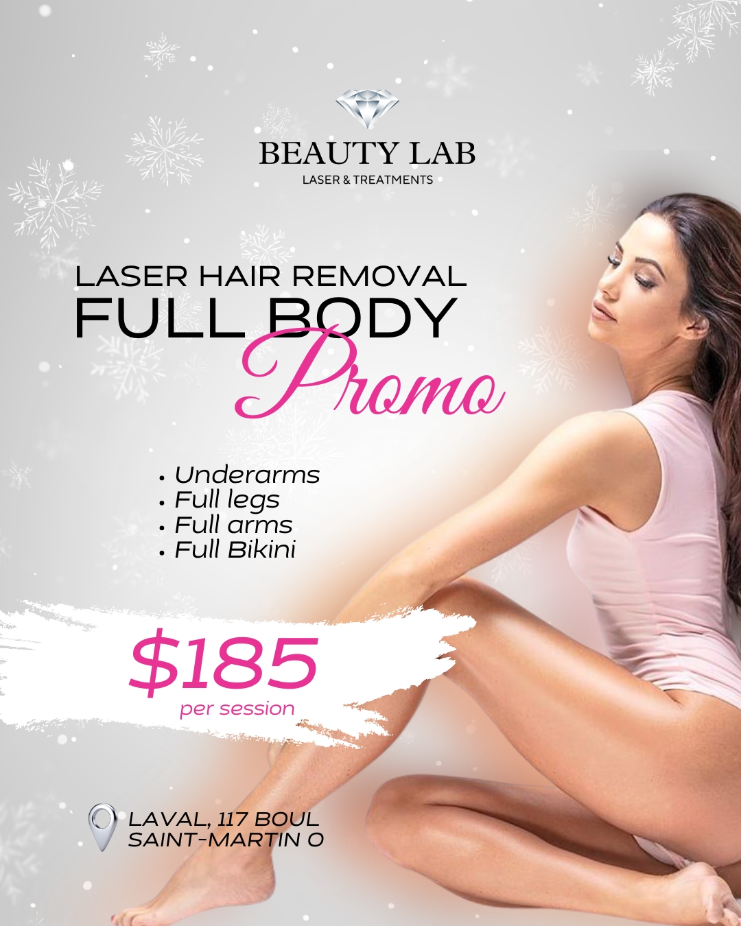 Beauty Lab Laser Facebook ad